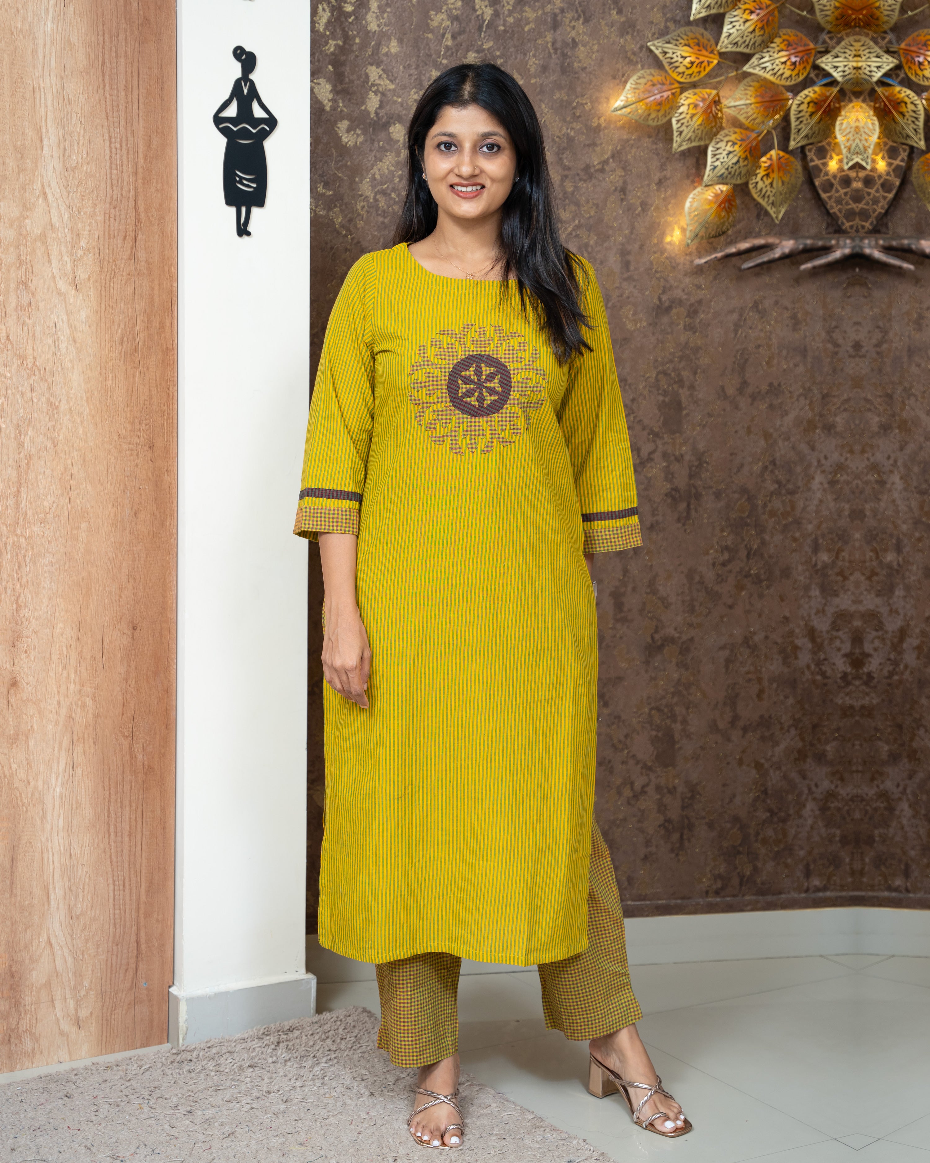 Load image into Gallery viewer, Pure Cotton Co-Ord Set-4399