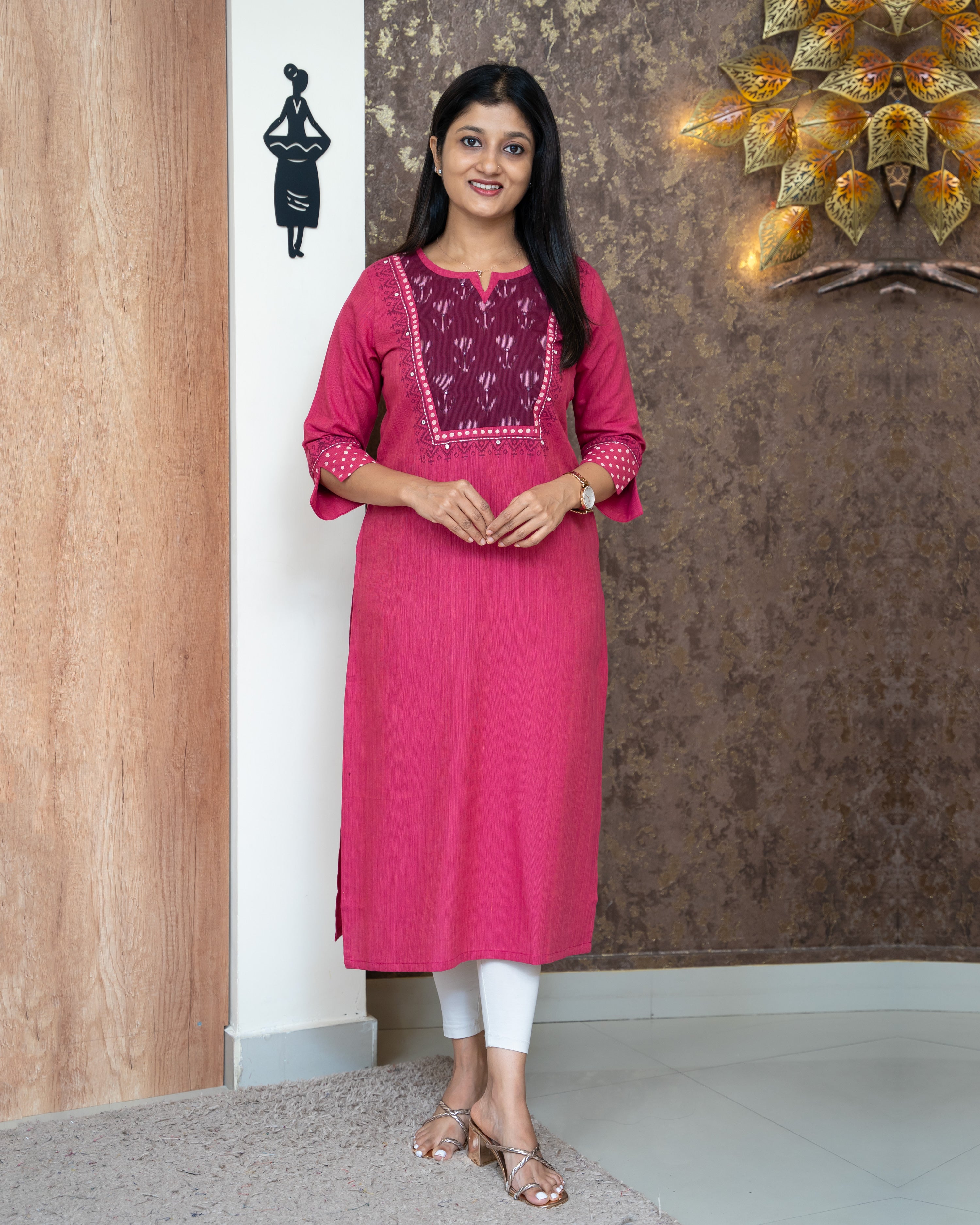 Load image into Gallery viewer, Pure Cotton Kurti-4396