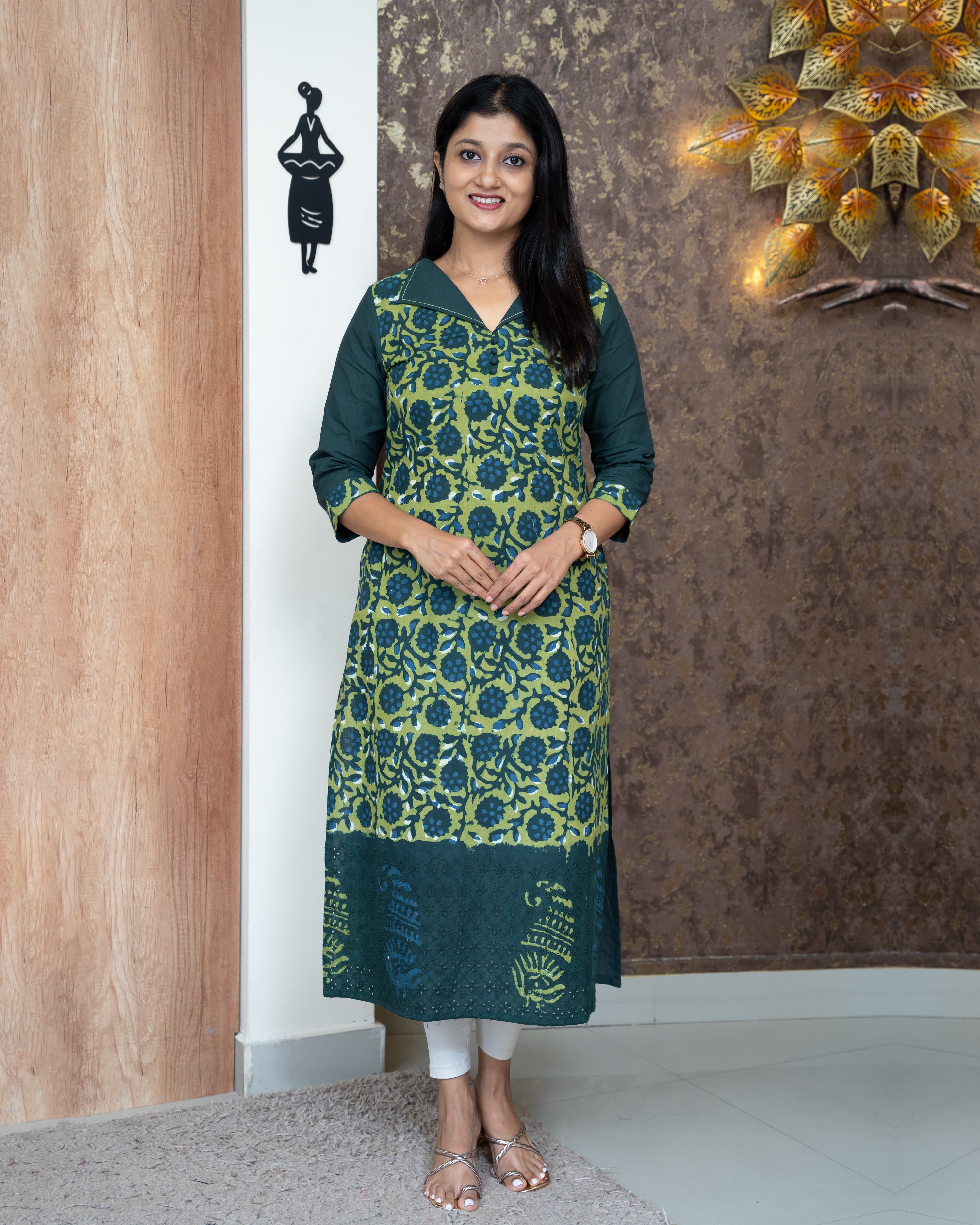 Load image into Gallery viewer, Cotton Designer Kurti(Pre-Order)-4493