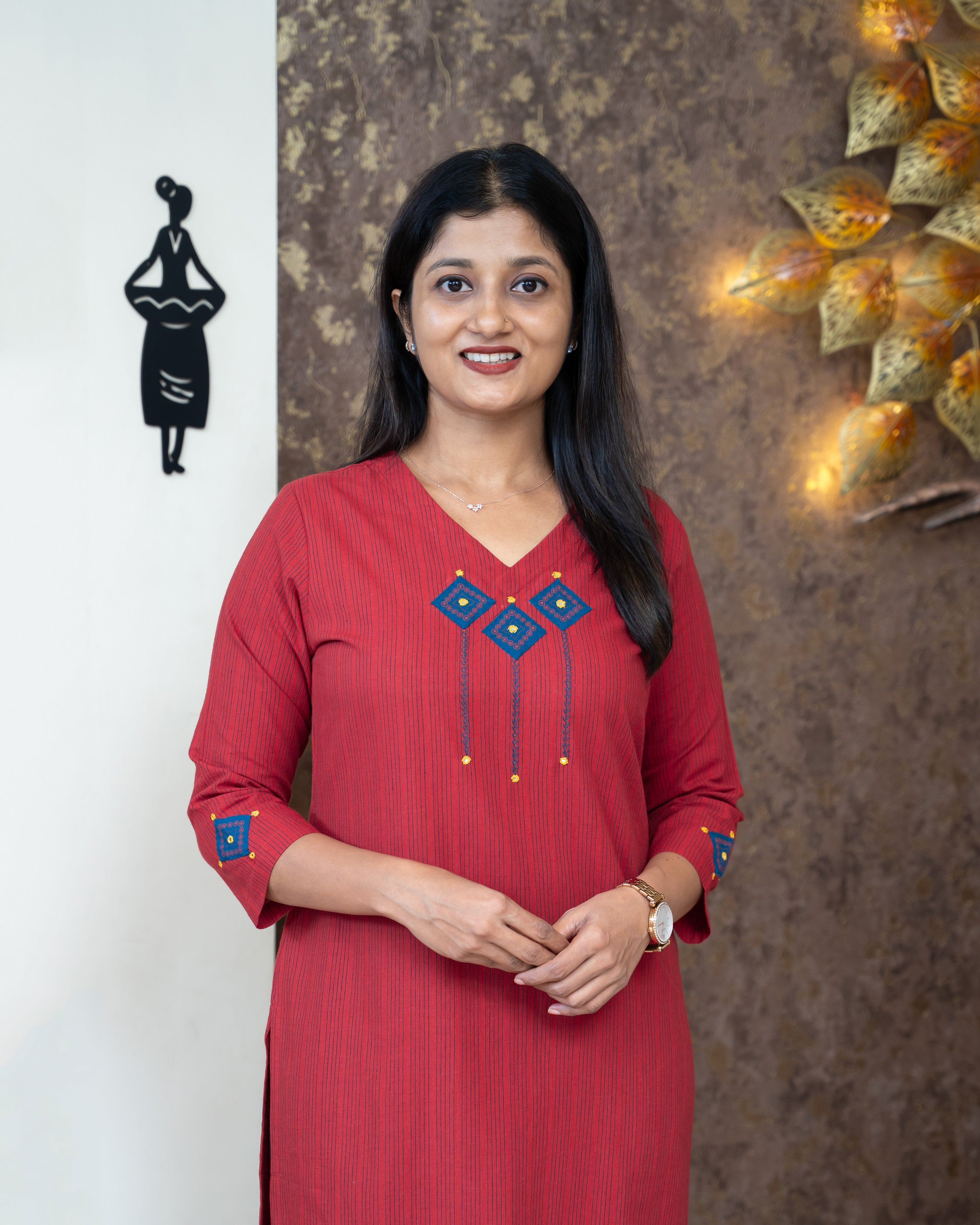 Load image into Gallery viewer, Pure Cotton Kurti-4400