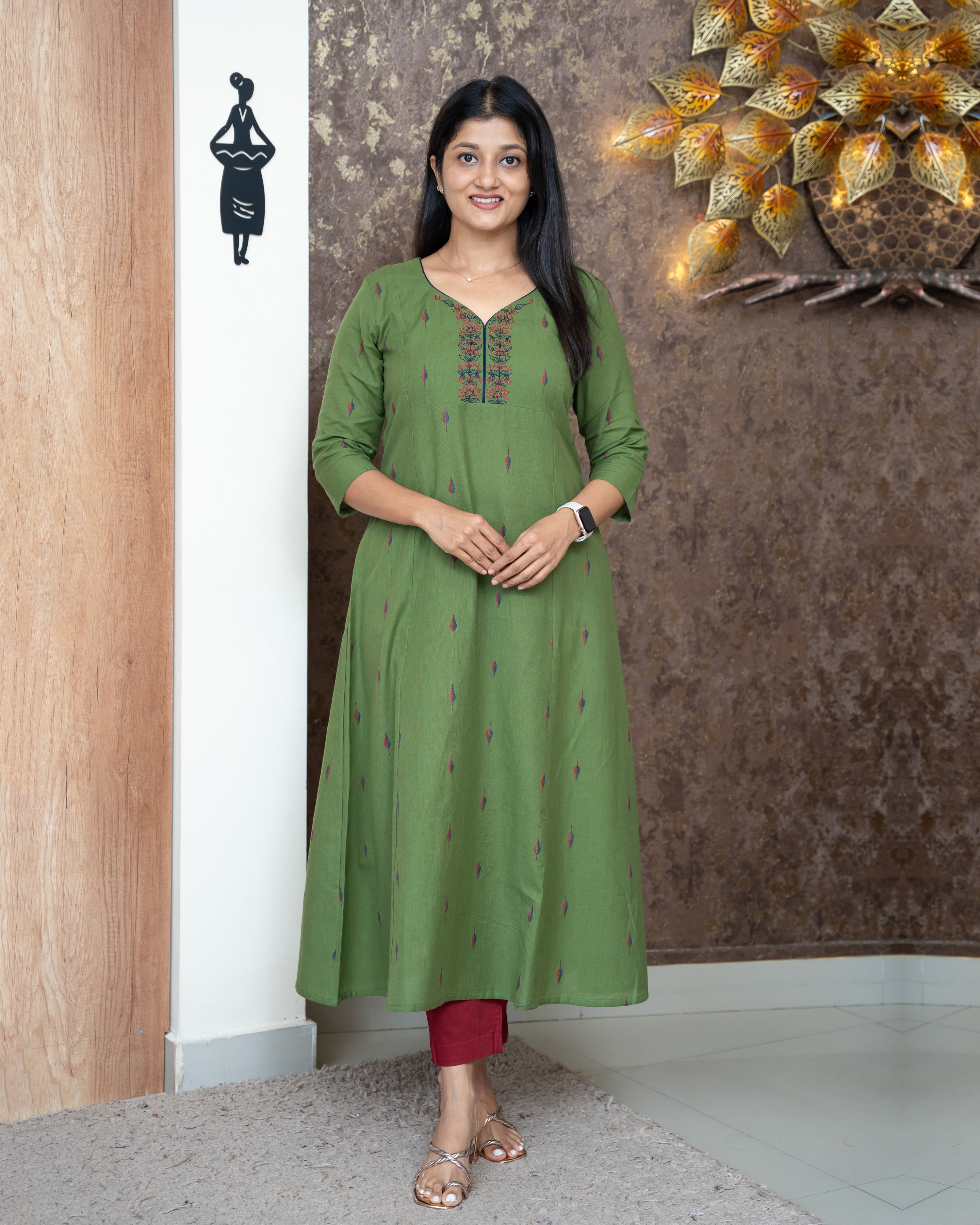 Load image into Gallery viewer, Cotton Designer Kurti(Pre-Order)-4501