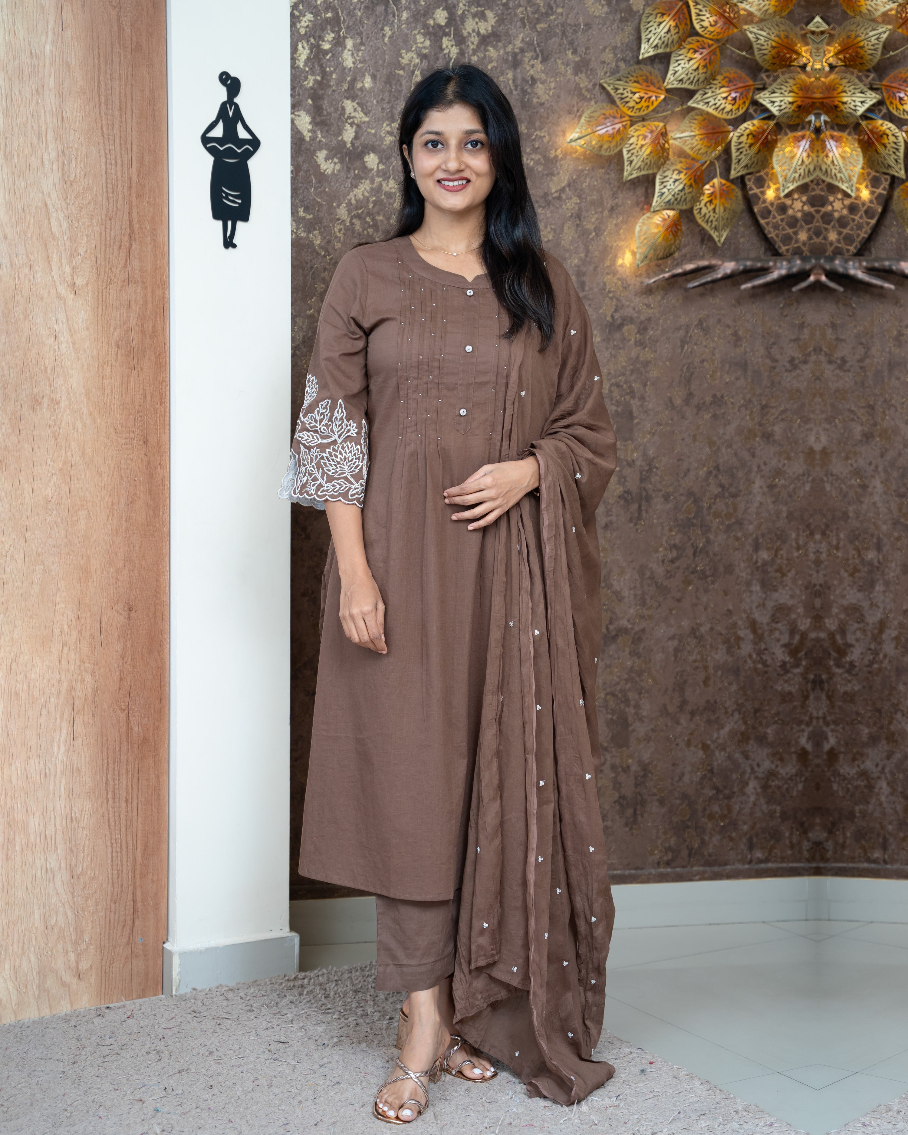 Load image into Gallery viewer, Pure Cotton Suit-4522