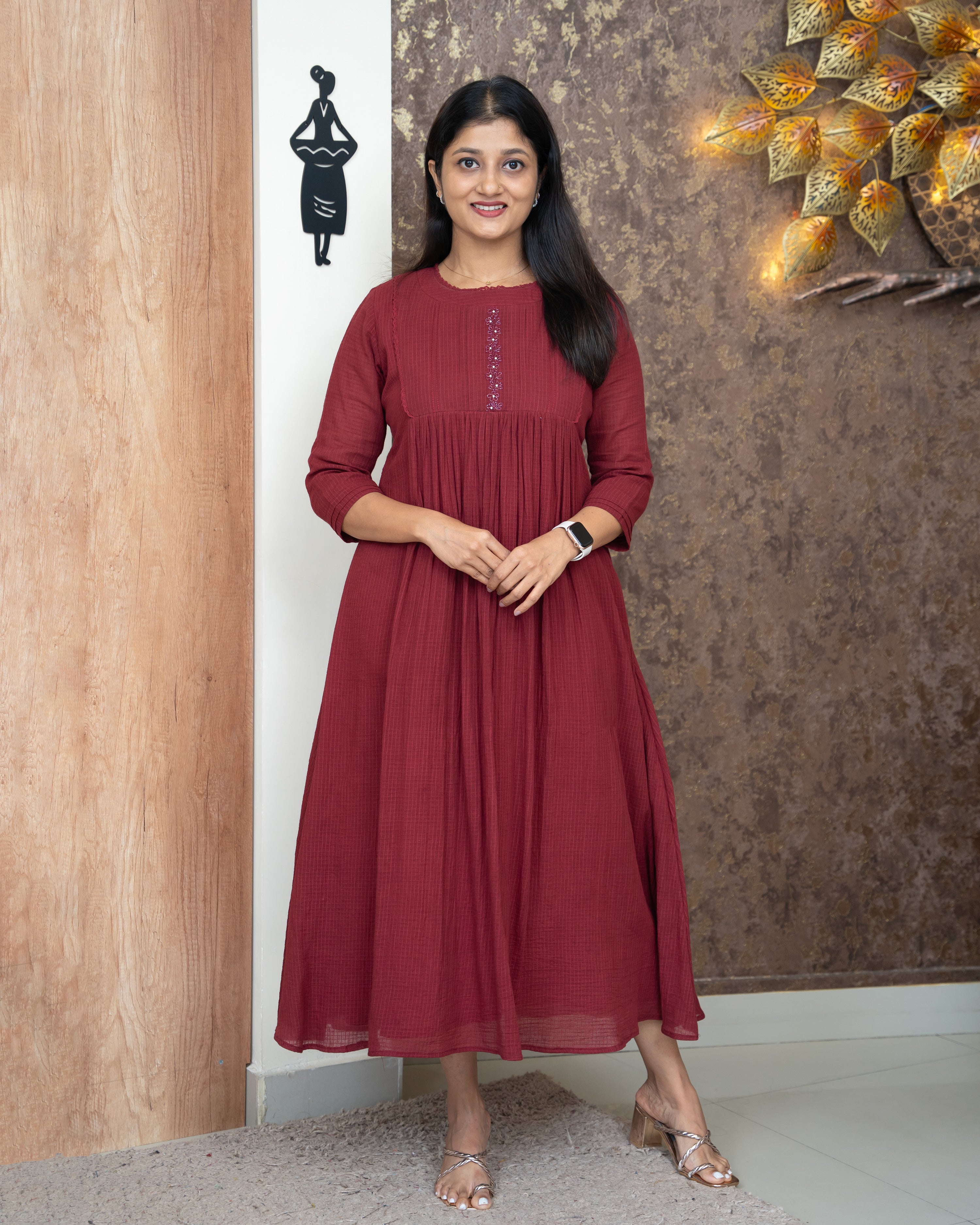 Load image into Gallery viewer, Kota Cotton Designer Kurti(Pre-Order)-776