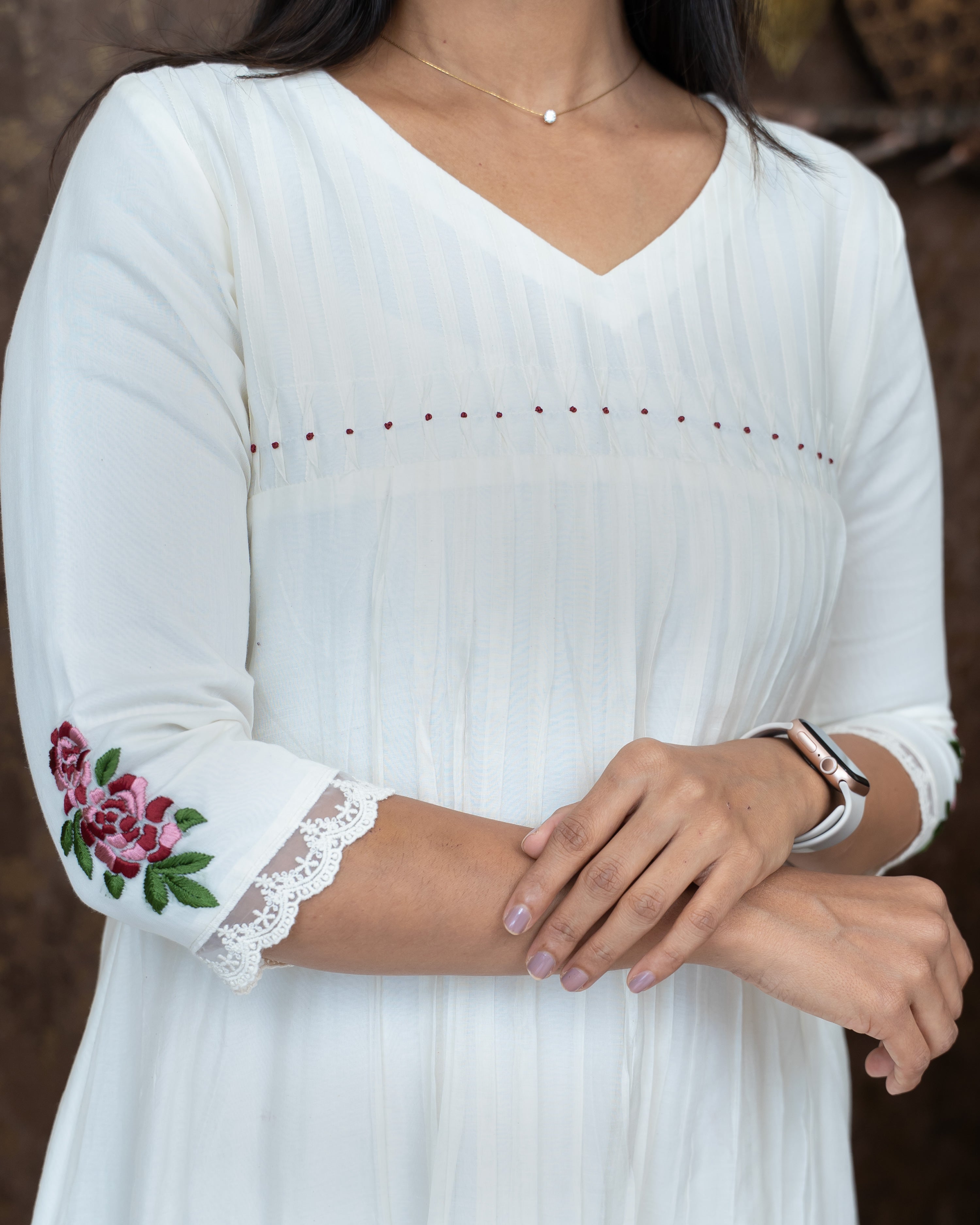 Load image into Gallery viewer, Mul Chanderi Designer Kurti(Pre-Order)-4575