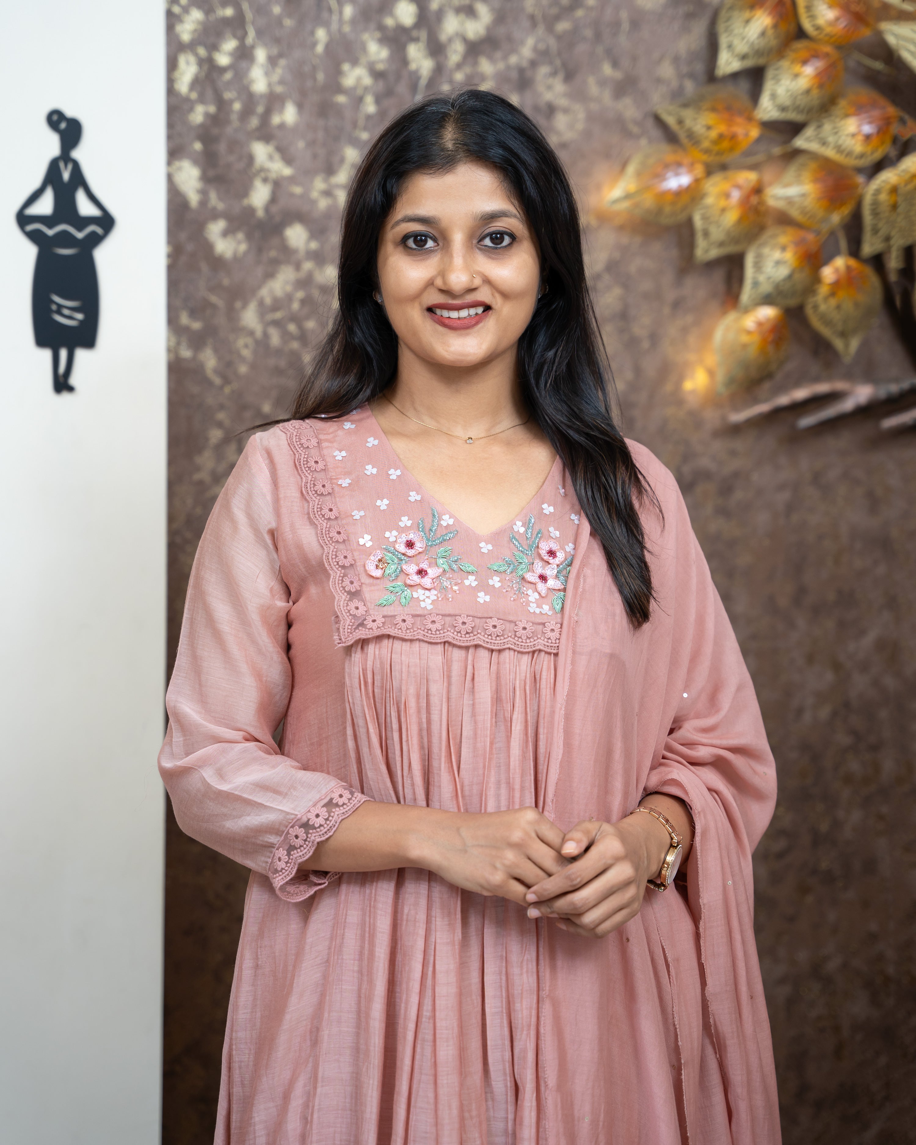 Load image into Gallery viewer, Pure Mul Chanderi Suit-4588