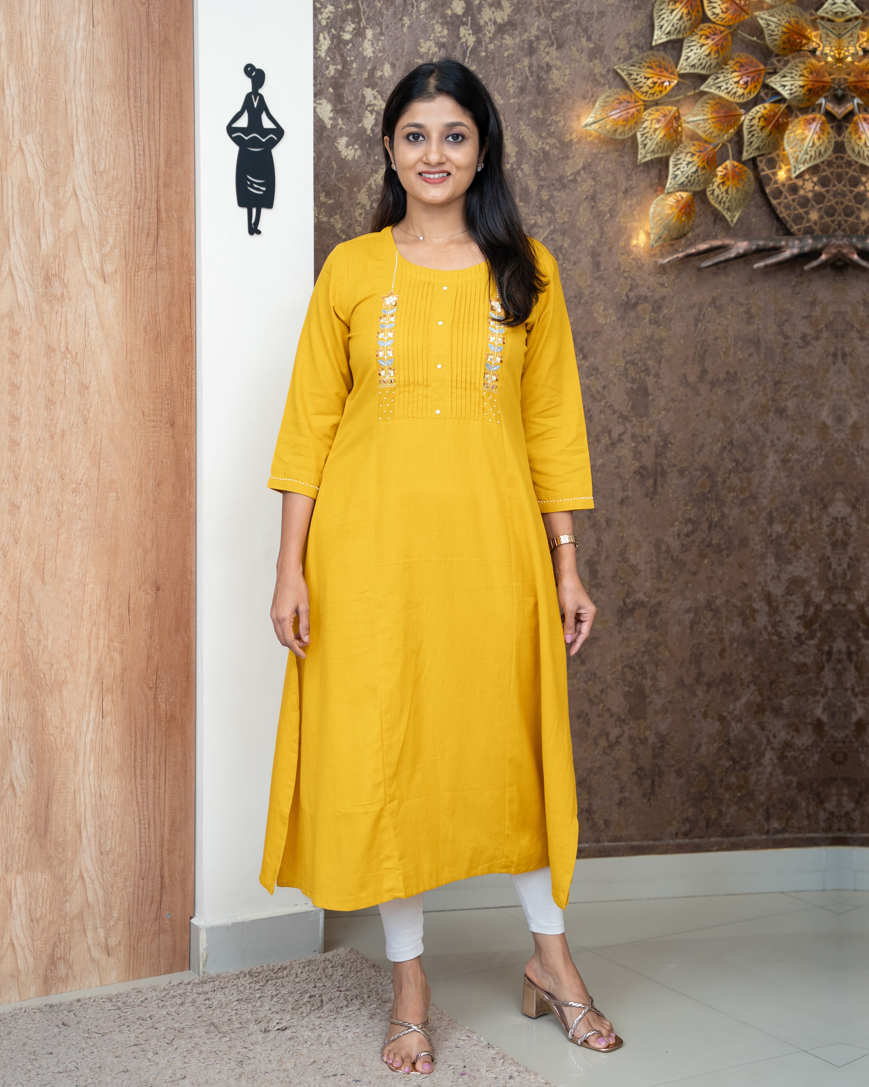 Load image into Gallery viewer, Pure Cotton Kurti-4678