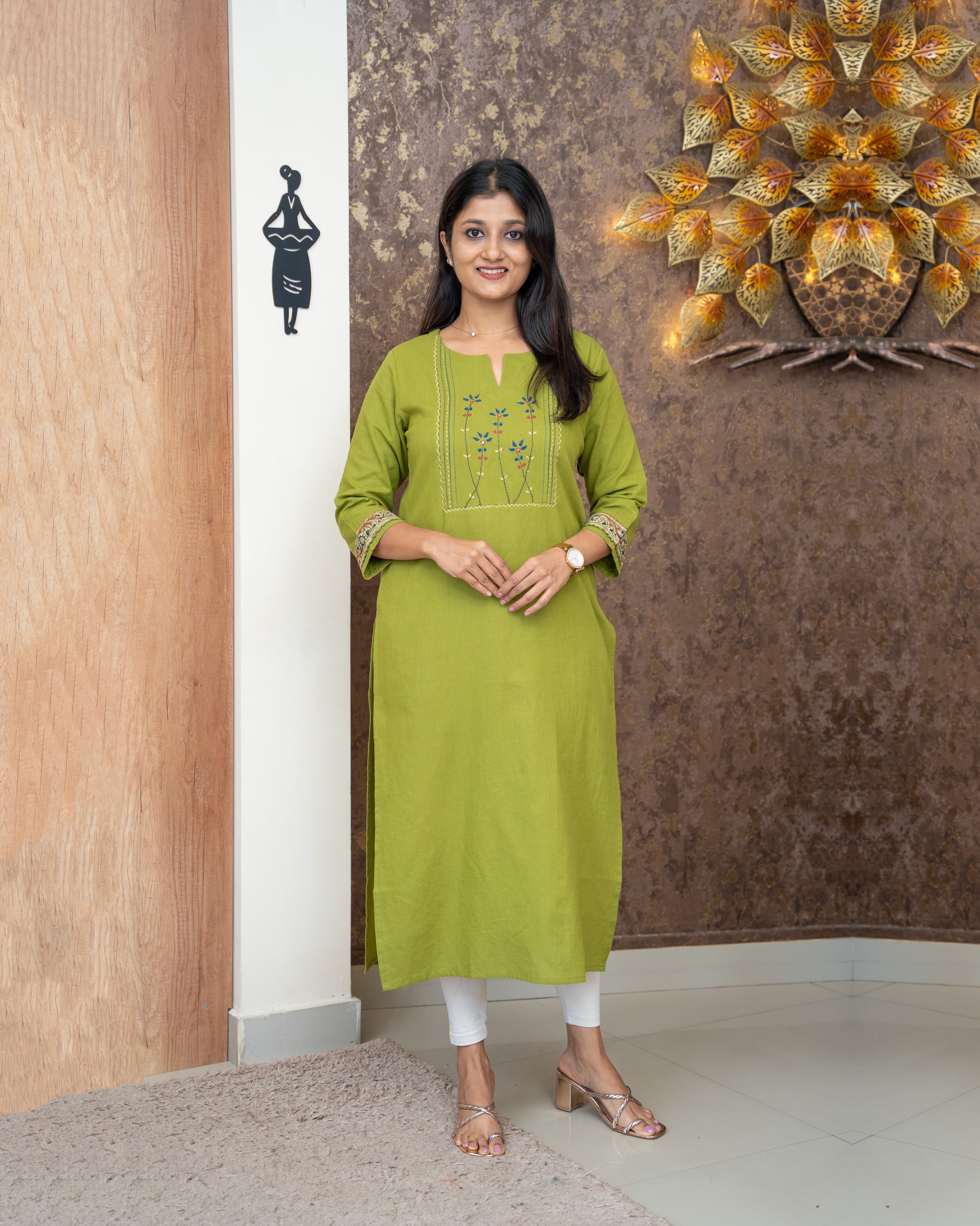 Load image into Gallery viewer, Cotton Kurti-4676
