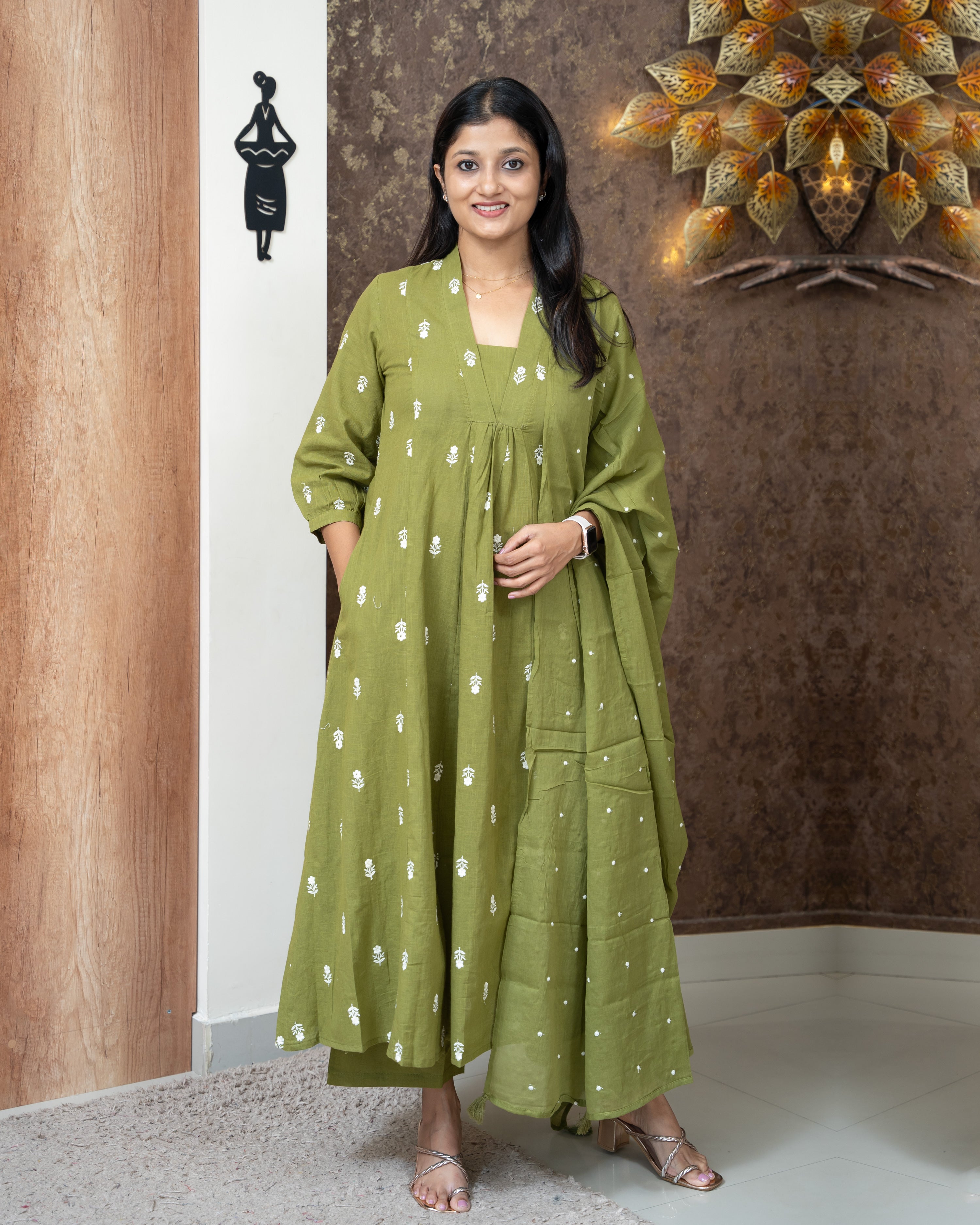 Load image into Gallery viewer, Pure Cotton Suit-4690