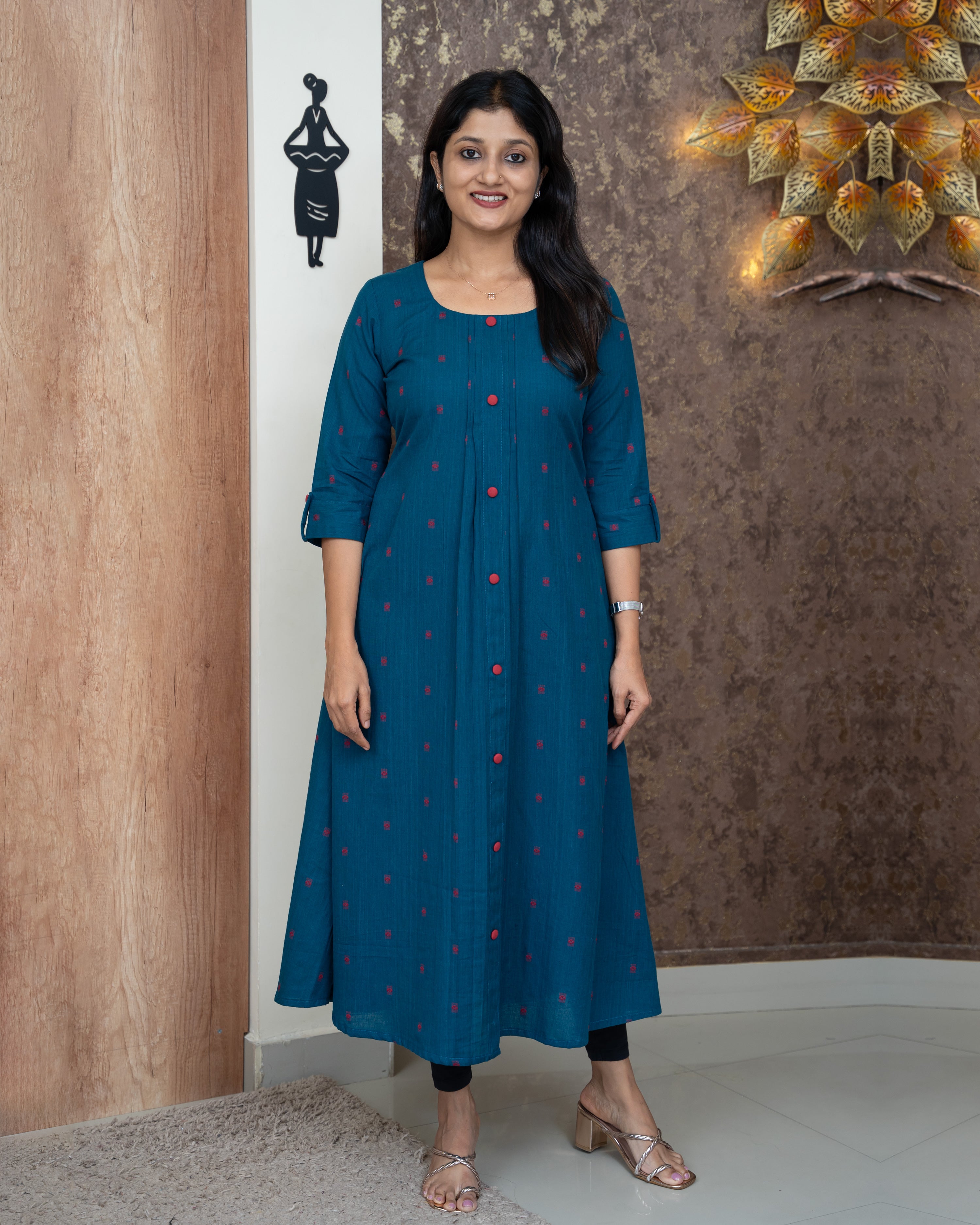 Load image into Gallery viewer, Pure Cotton Designer Kurti(Pre-order)-842