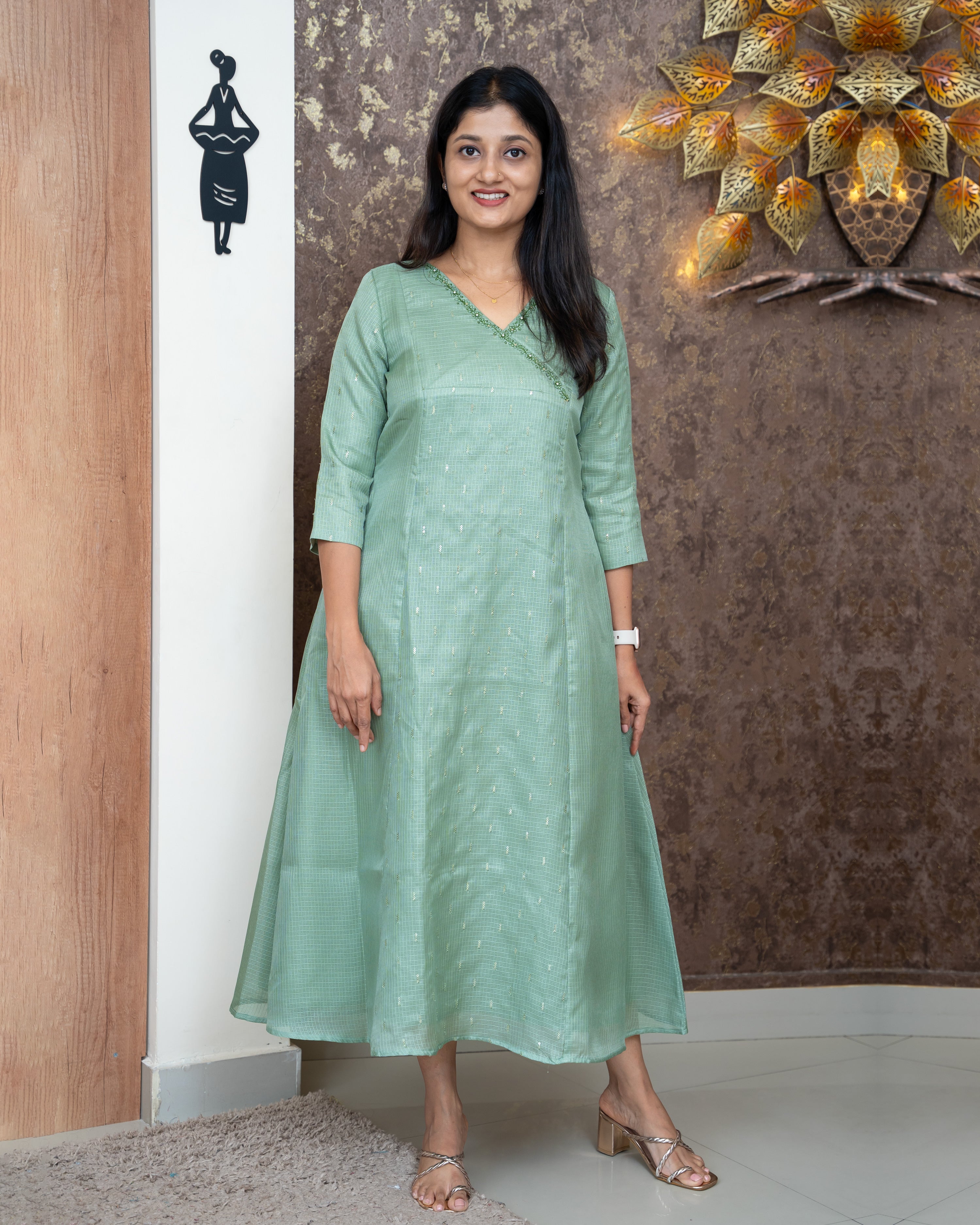 Load image into Gallery viewer, Silky Cotta Designer Kurti(Pre-Order)-781