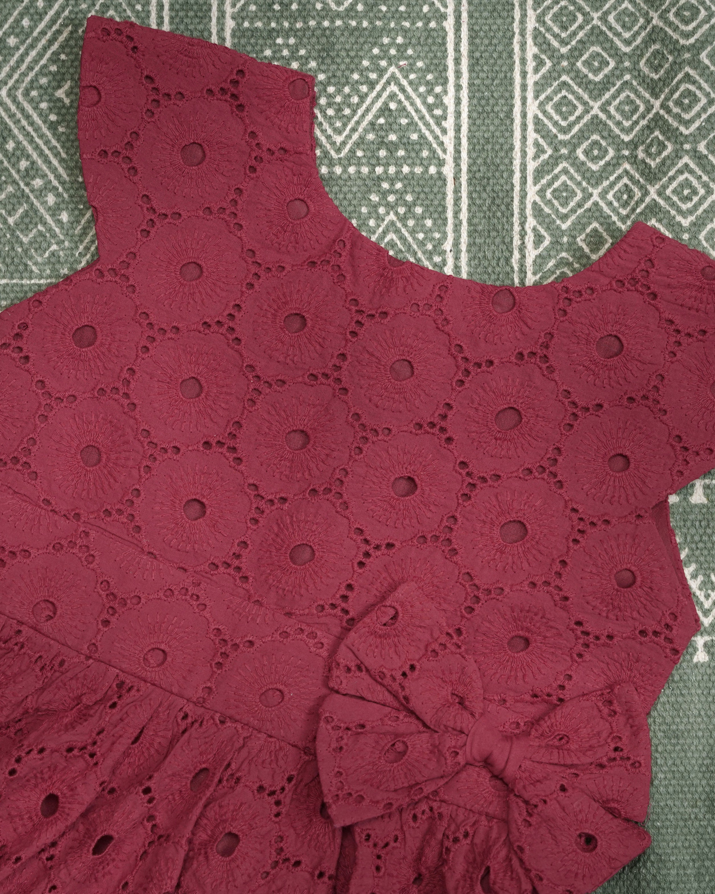 Load image into Gallery viewer, Hakoba Designer Kids Frock(Pre- Order)-5464