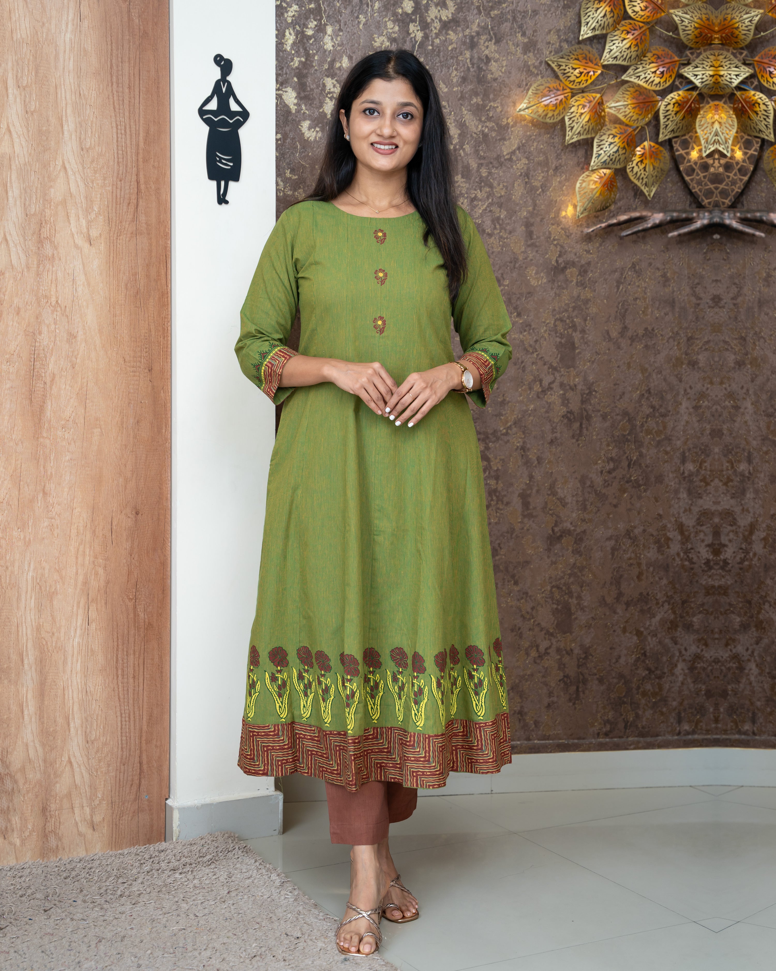 Load image into Gallery viewer, Pure Cotton Kurti- 4903