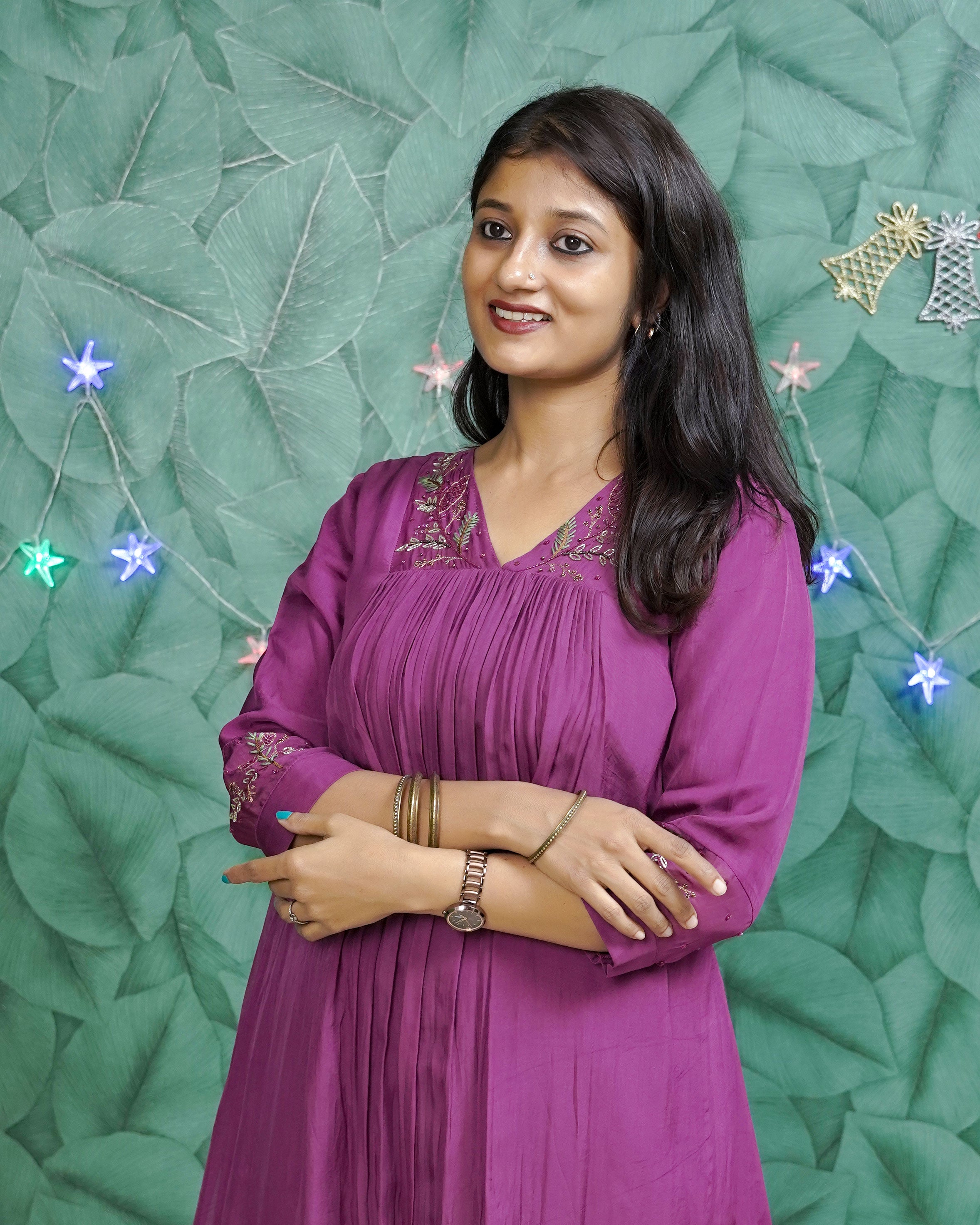 Load image into Gallery viewer, Designer Organza Kurti- 0338(Pre-Order)