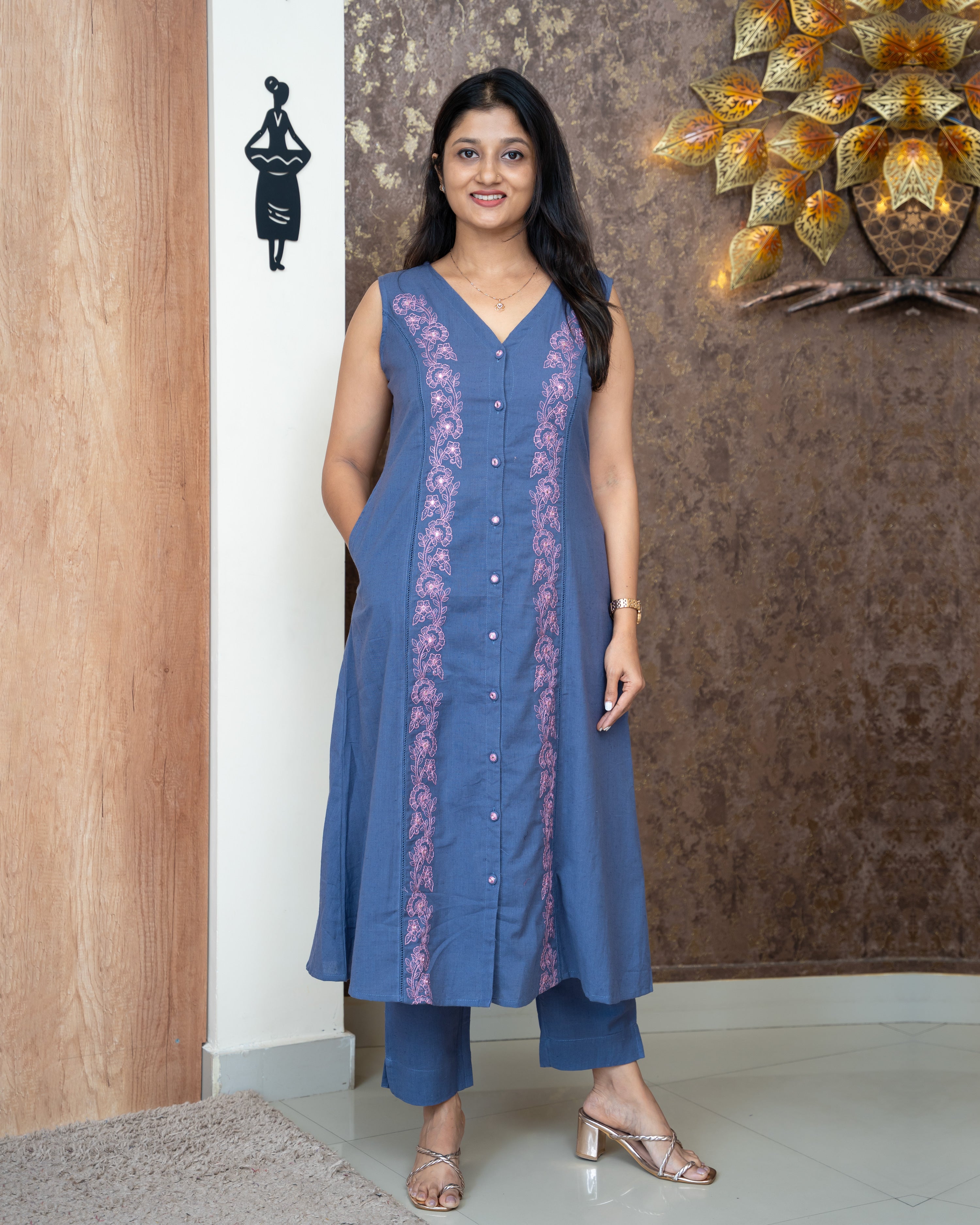 Load image into Gallery viewer, Pure cotton Co-Ord Set