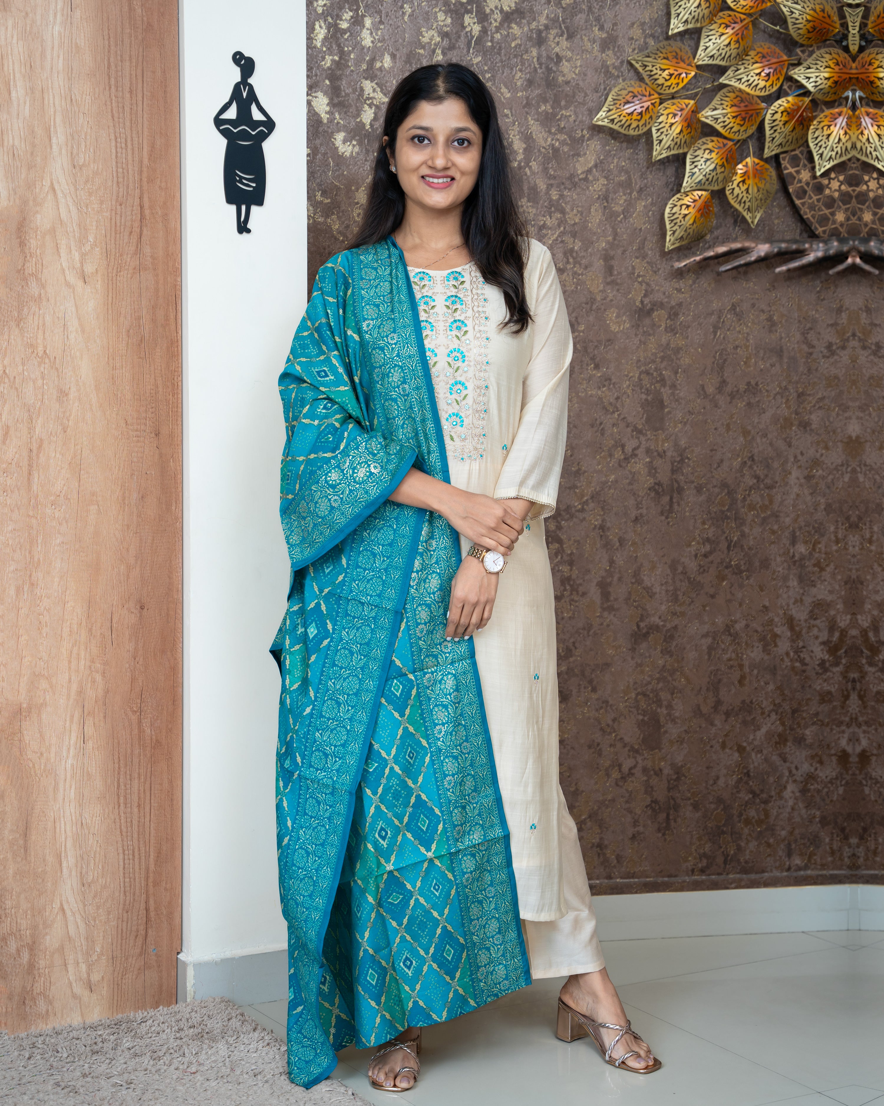Load image into Gallery viewer, Semi Silk Suit-5009
