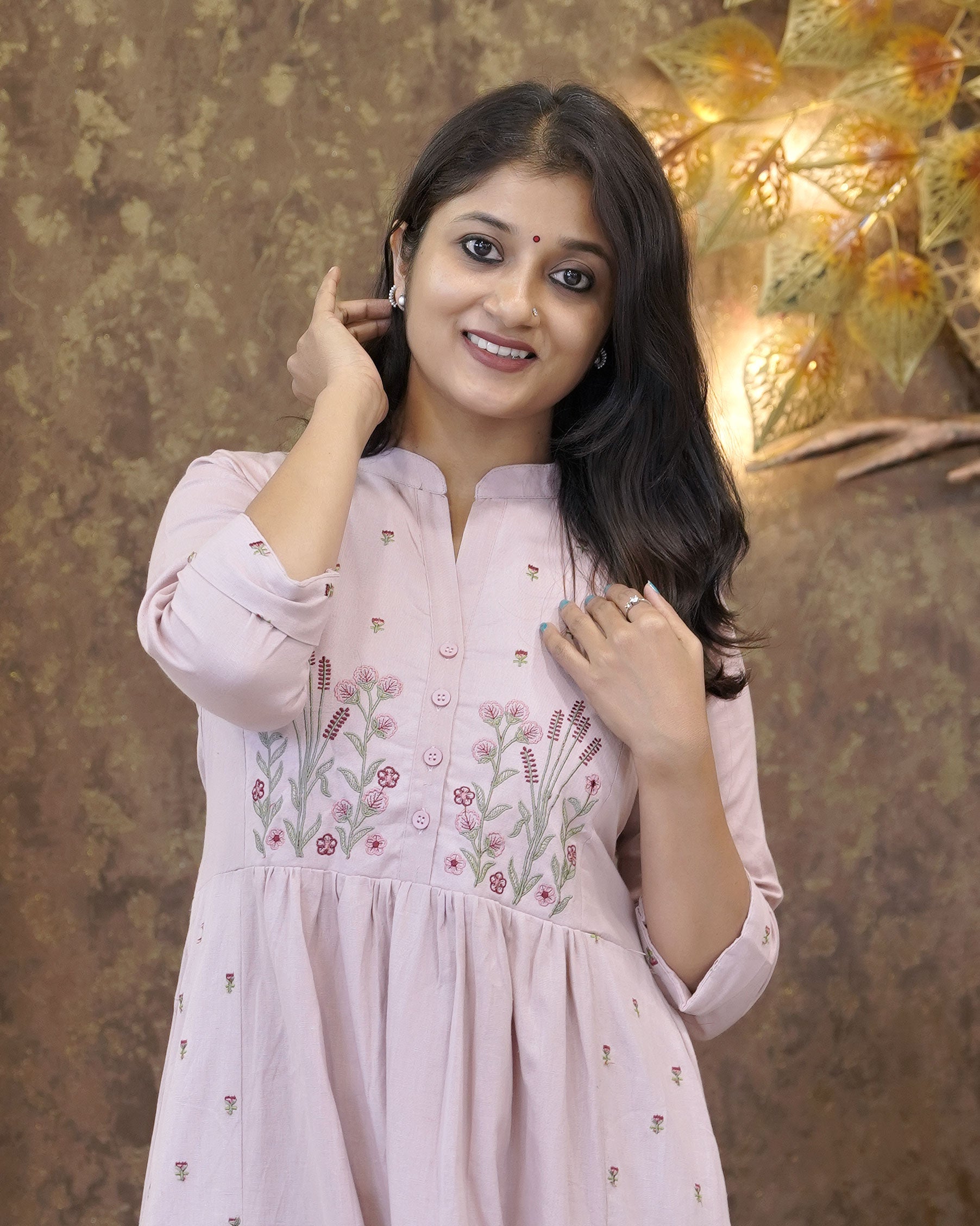 Load image into Gallery viewer, Pure Cotton A-line Co-Ord Set-00270