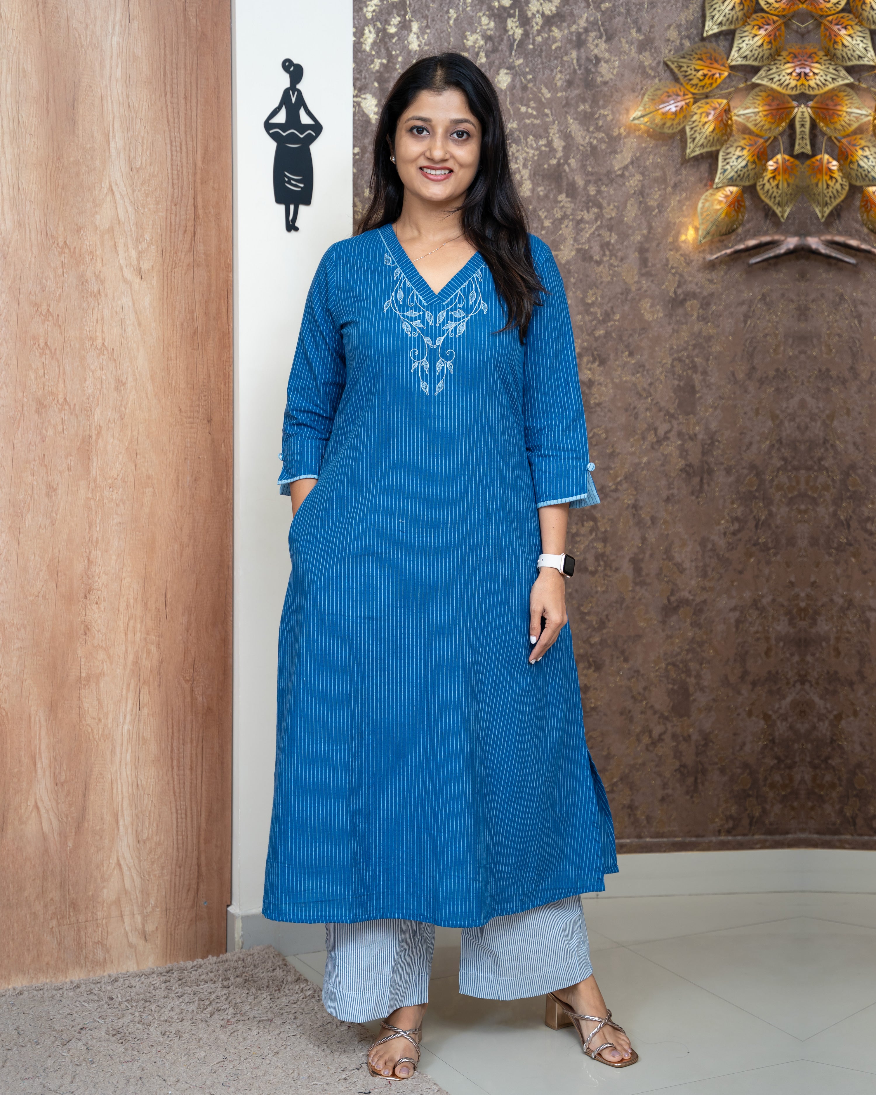 Load image into Gallery viewer, Cotton Kurti-5043