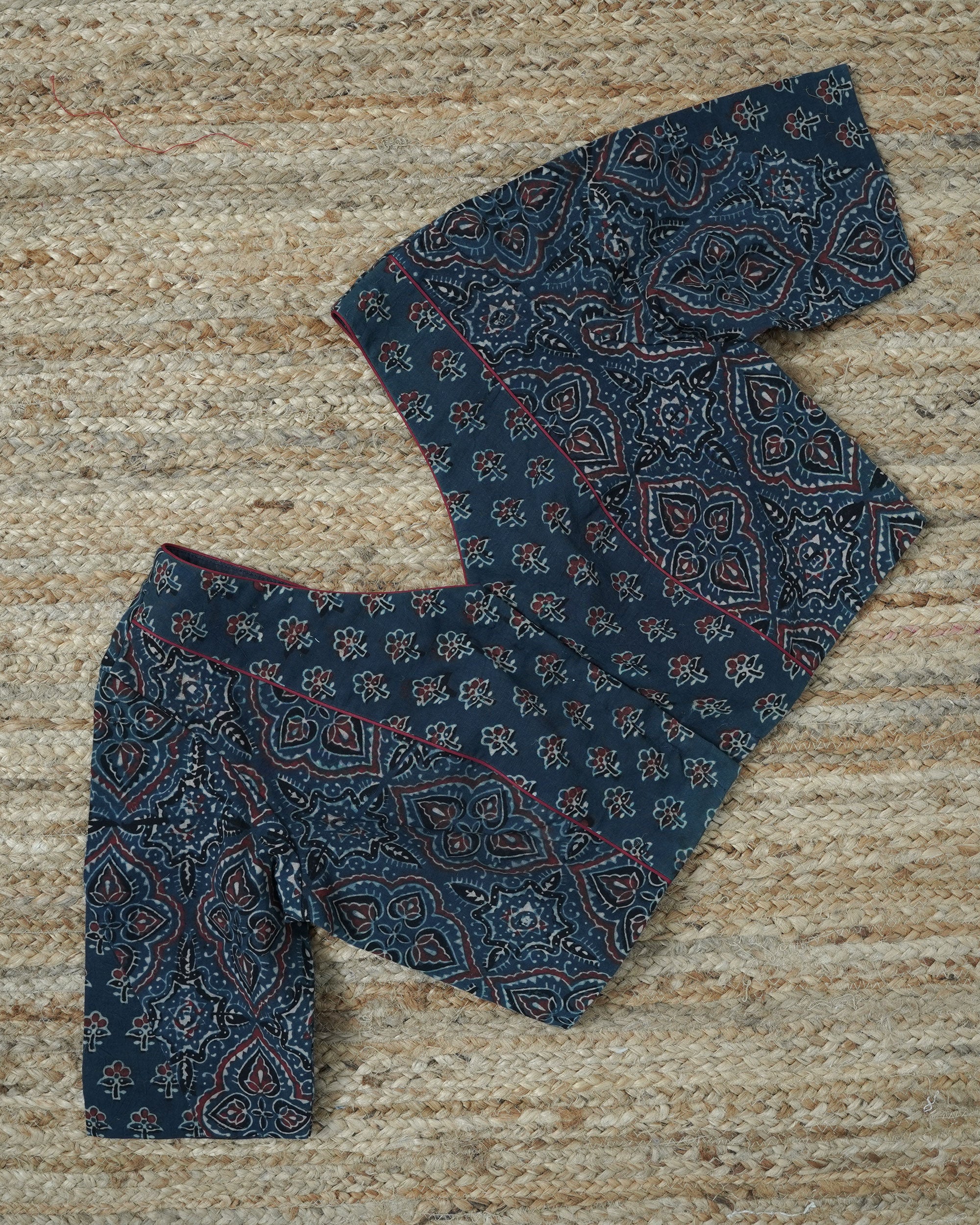 Load image into Gallery viewer, Ajrakh Blouse - 4343 (Pre-Order)