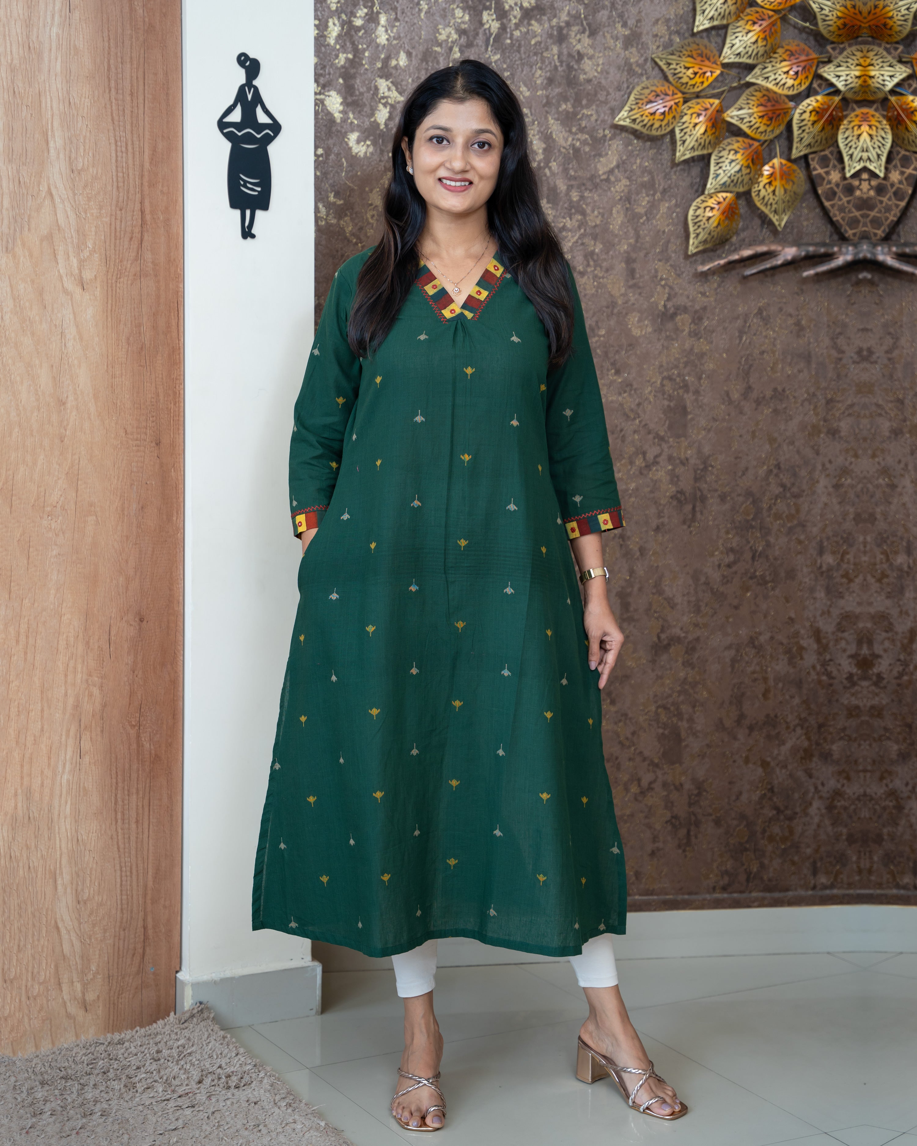 Load image into Gallery viewer, Cotton Kurti-5092