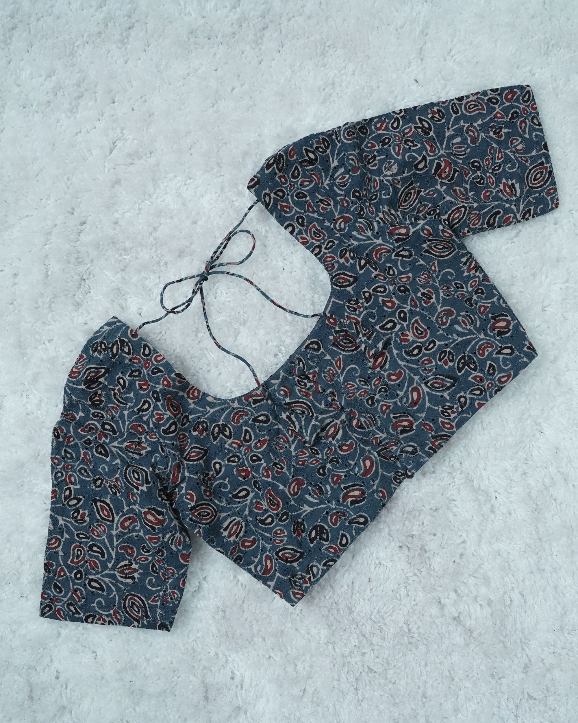 Load image into Gallery viewer, Ajrakh Blouse -5468(Pre-Order)