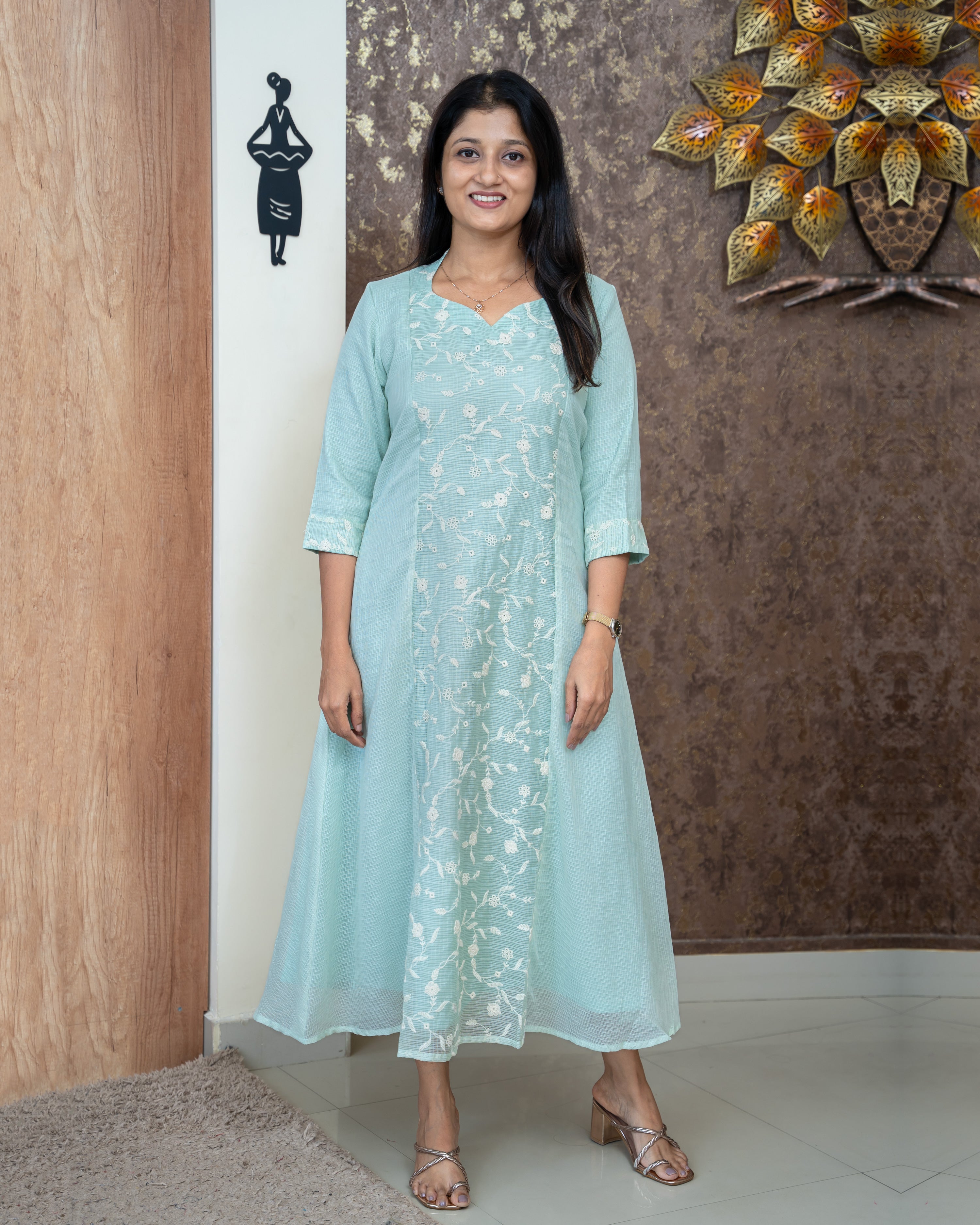 Load image into Gallery viewer, Kota Cotton Designer Kurti(Pre-Order)-851