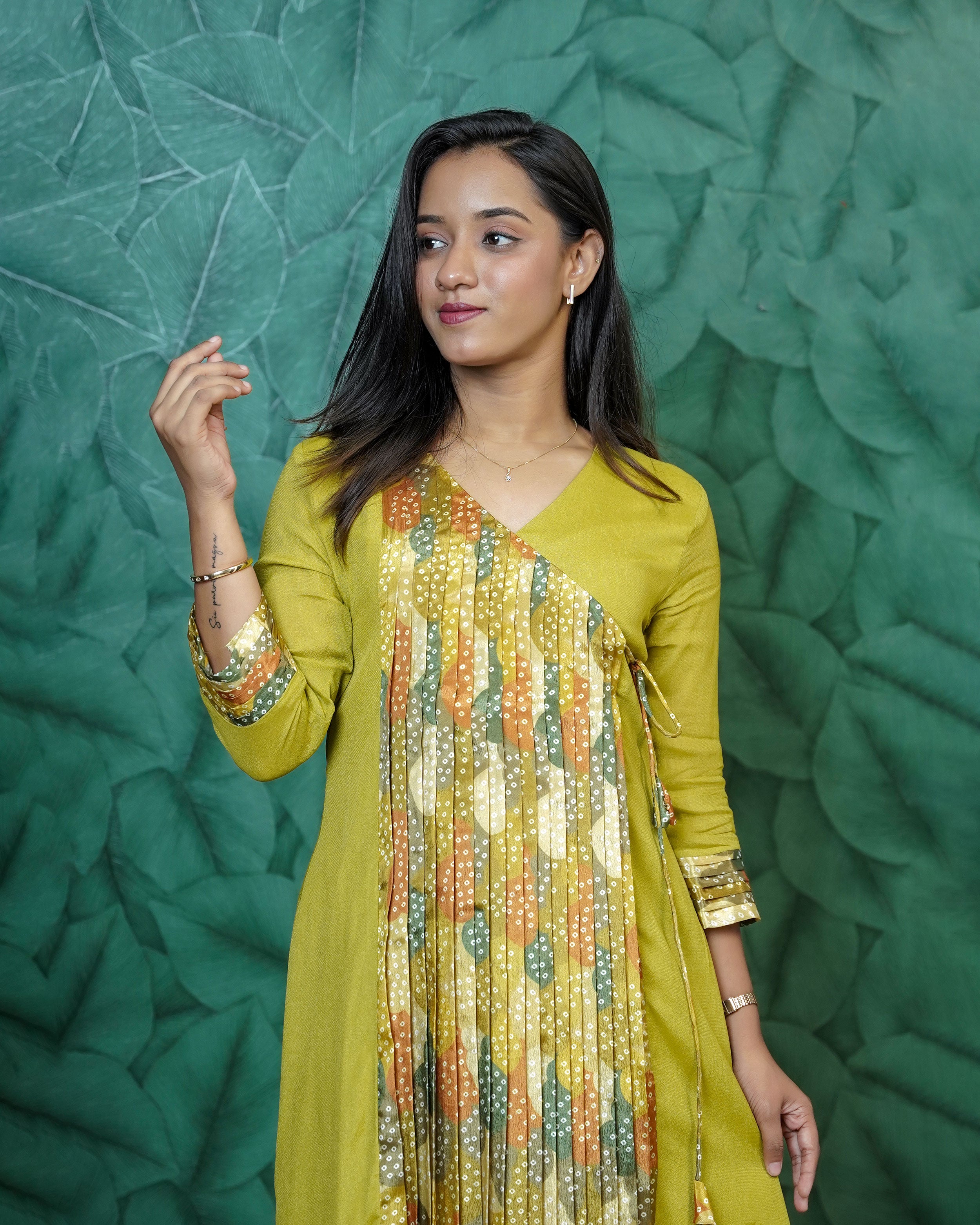 Load image into Gallery viewer, Crepe Georgette Designer Wear( Pre-Order)- 0375