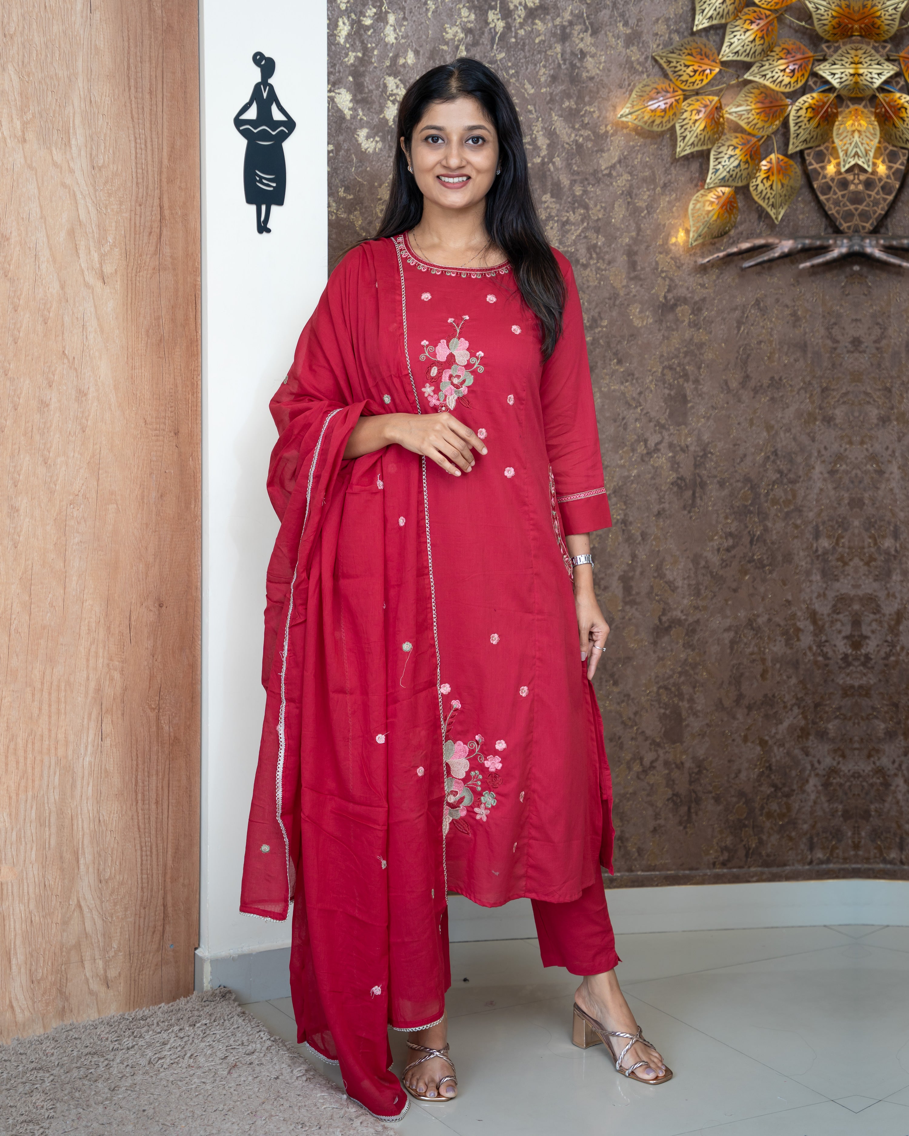 Load image into Gallery viewer, Mul Cotton Suit-5142