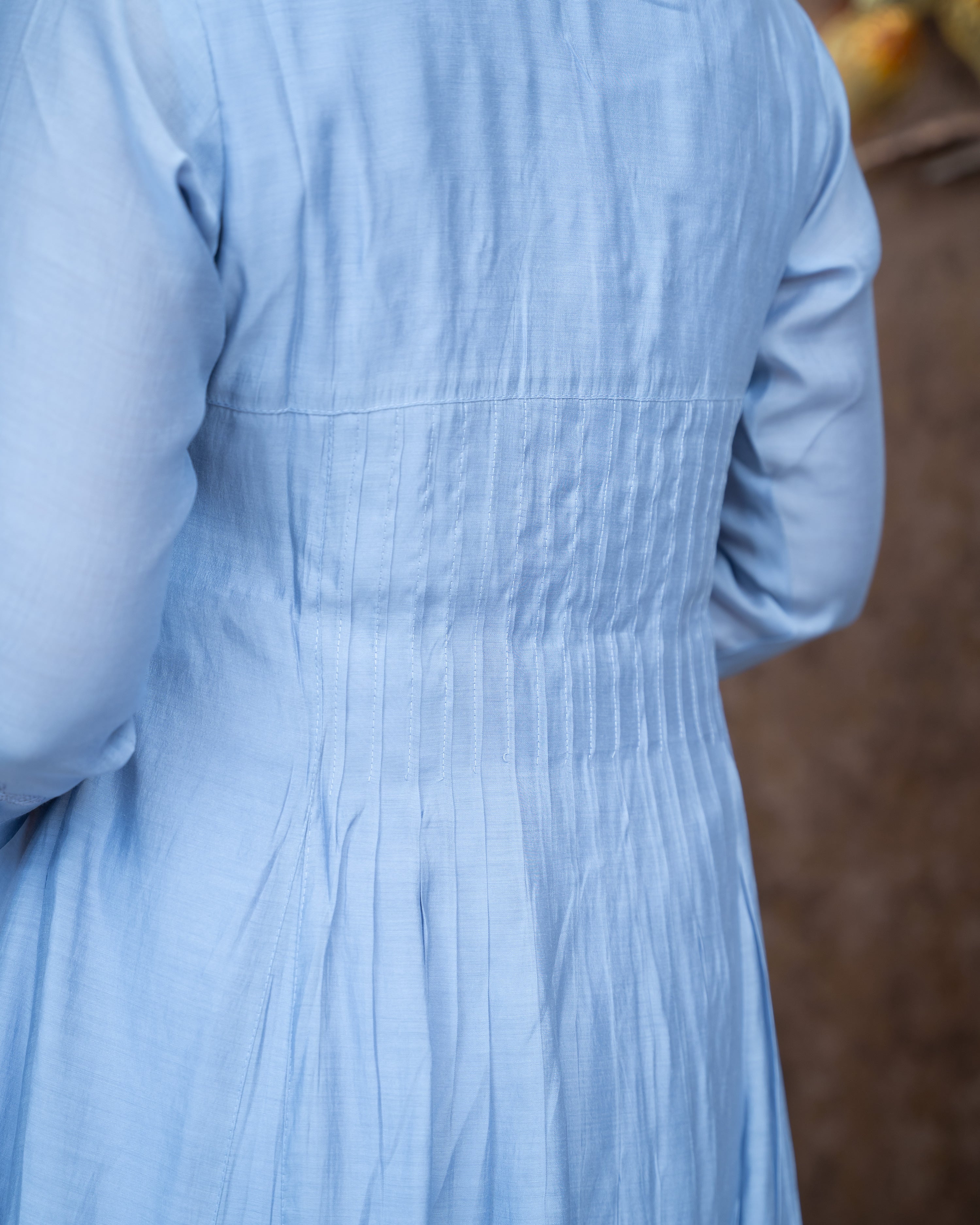 Load image into Gallery viewer, Mul Chanderi Kurti-5187