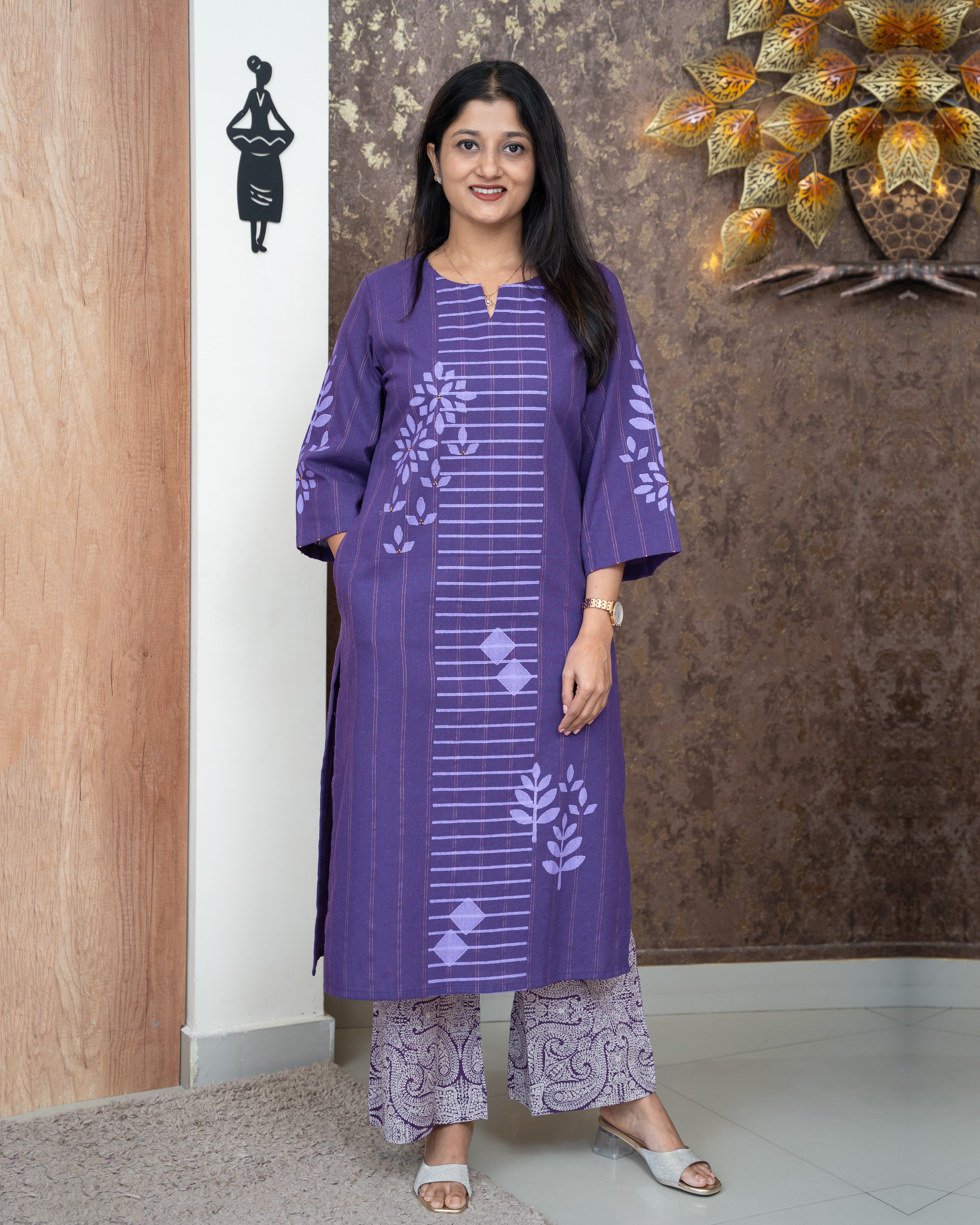 Load image into Gallery viewer, Cotton Kurti-5202