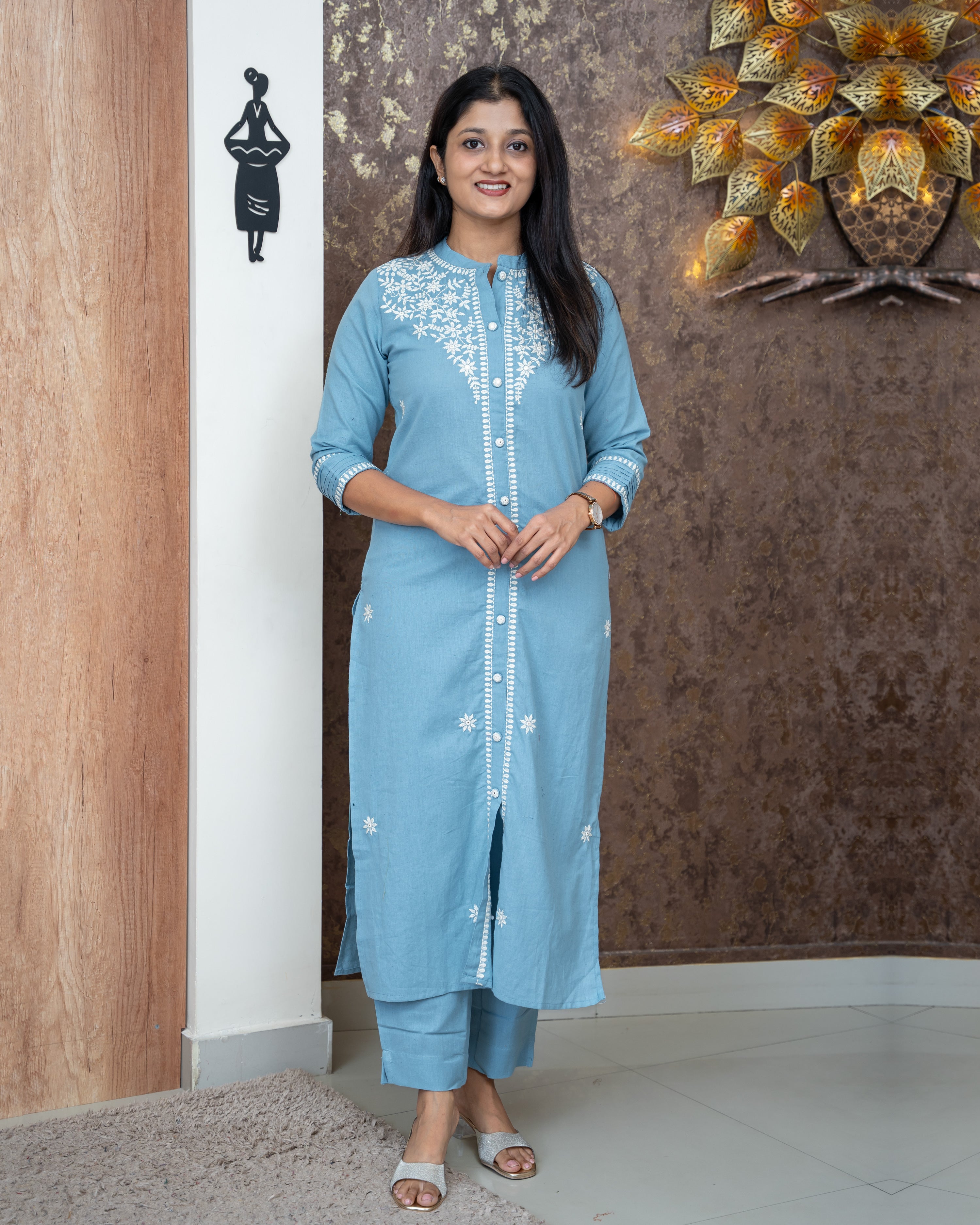 Load image into Gallery viewer, Cotton Co-Ord Set-5257