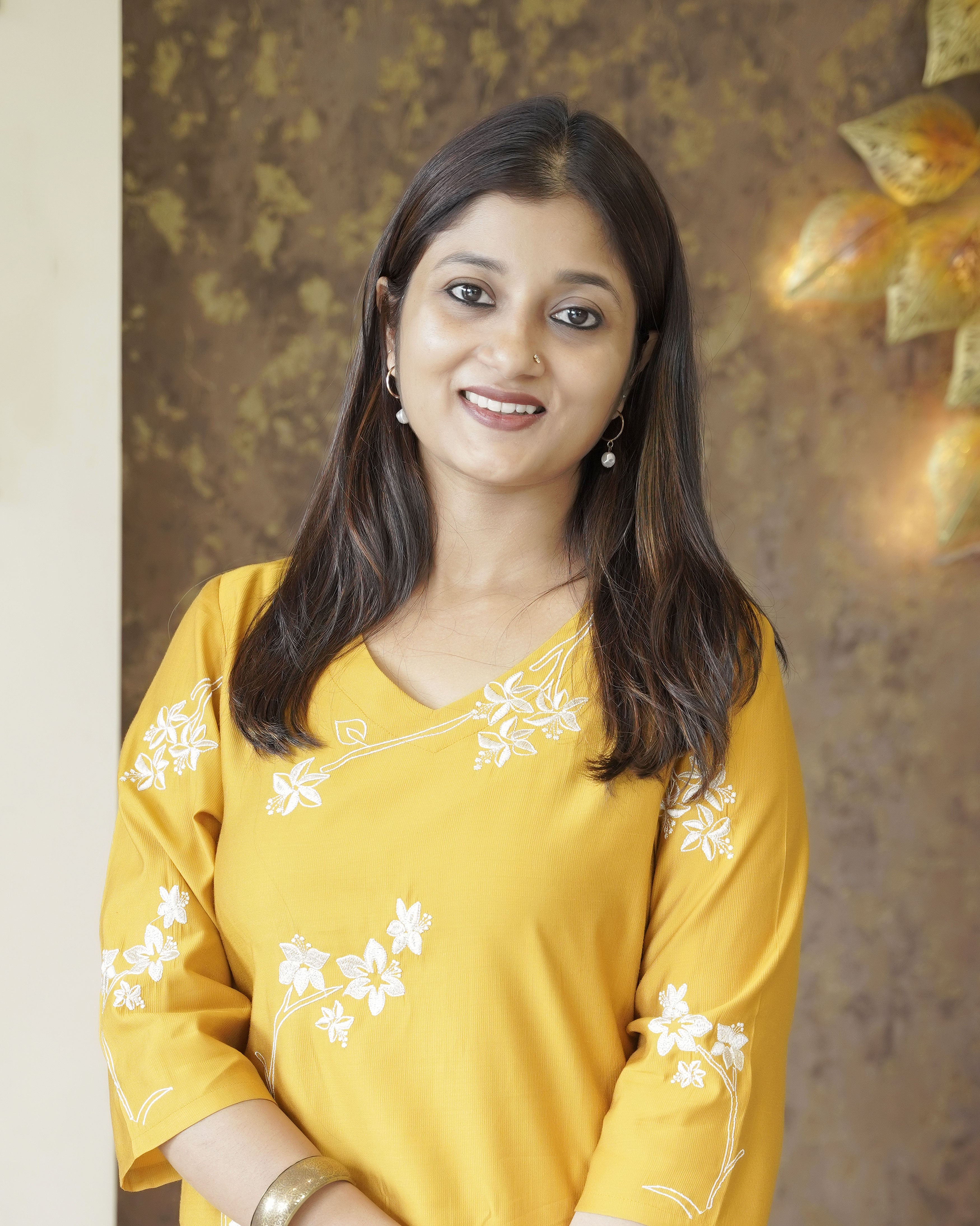 Load image into Gallery viewer, Viscose Silk Slitted Kurti-0519