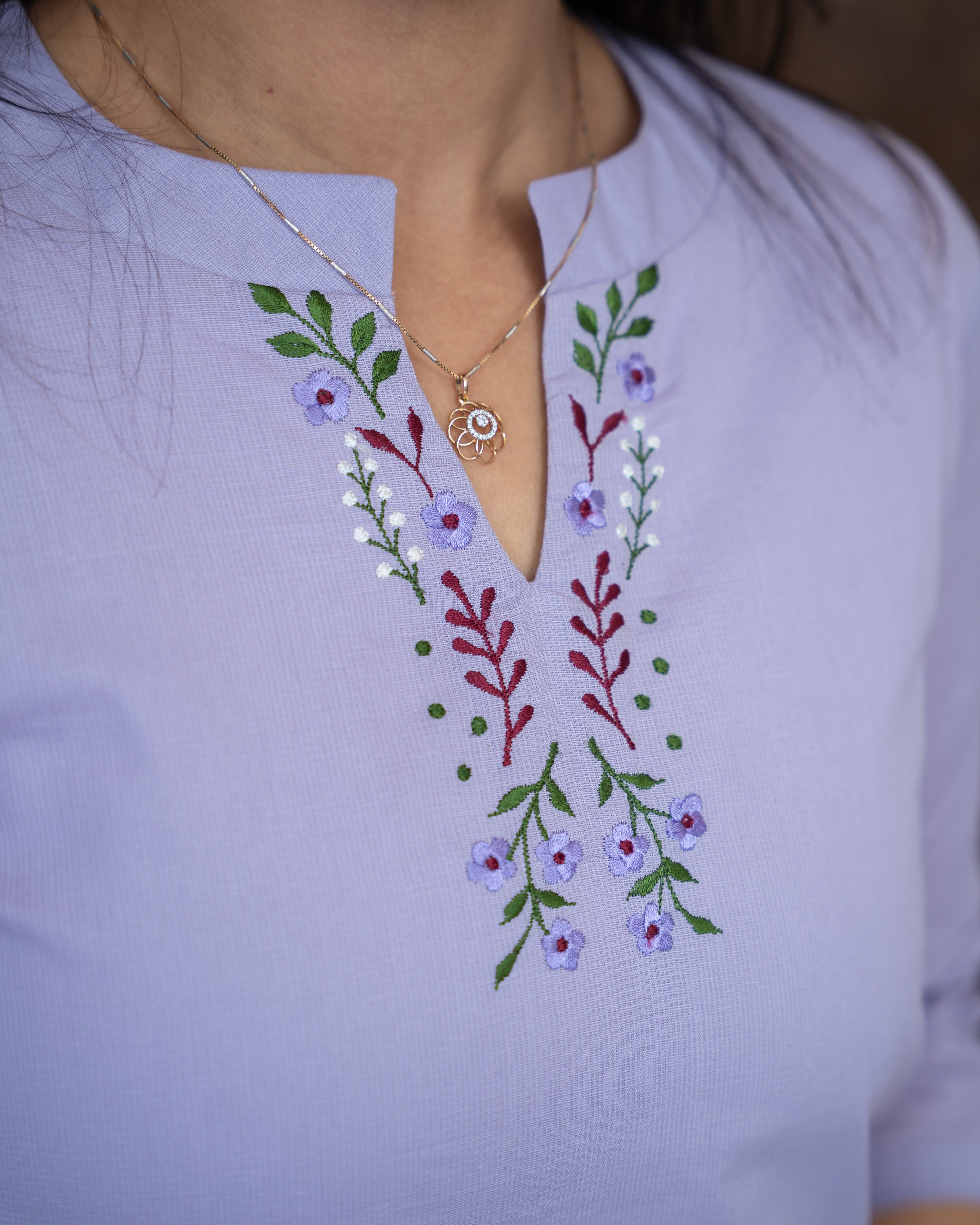 Load image into Gallery viewer, Cotton Designer Kurti(Pre-Order)-857