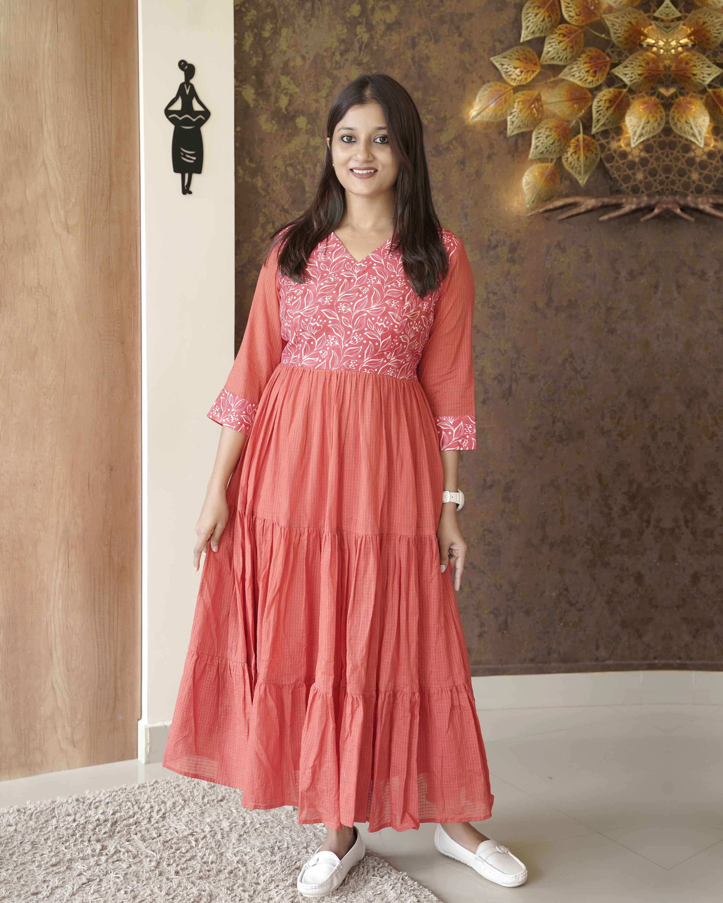 Load image into Gallery viewer, Mul Cotton Designer Kurti-0599 ( Pre-Order)