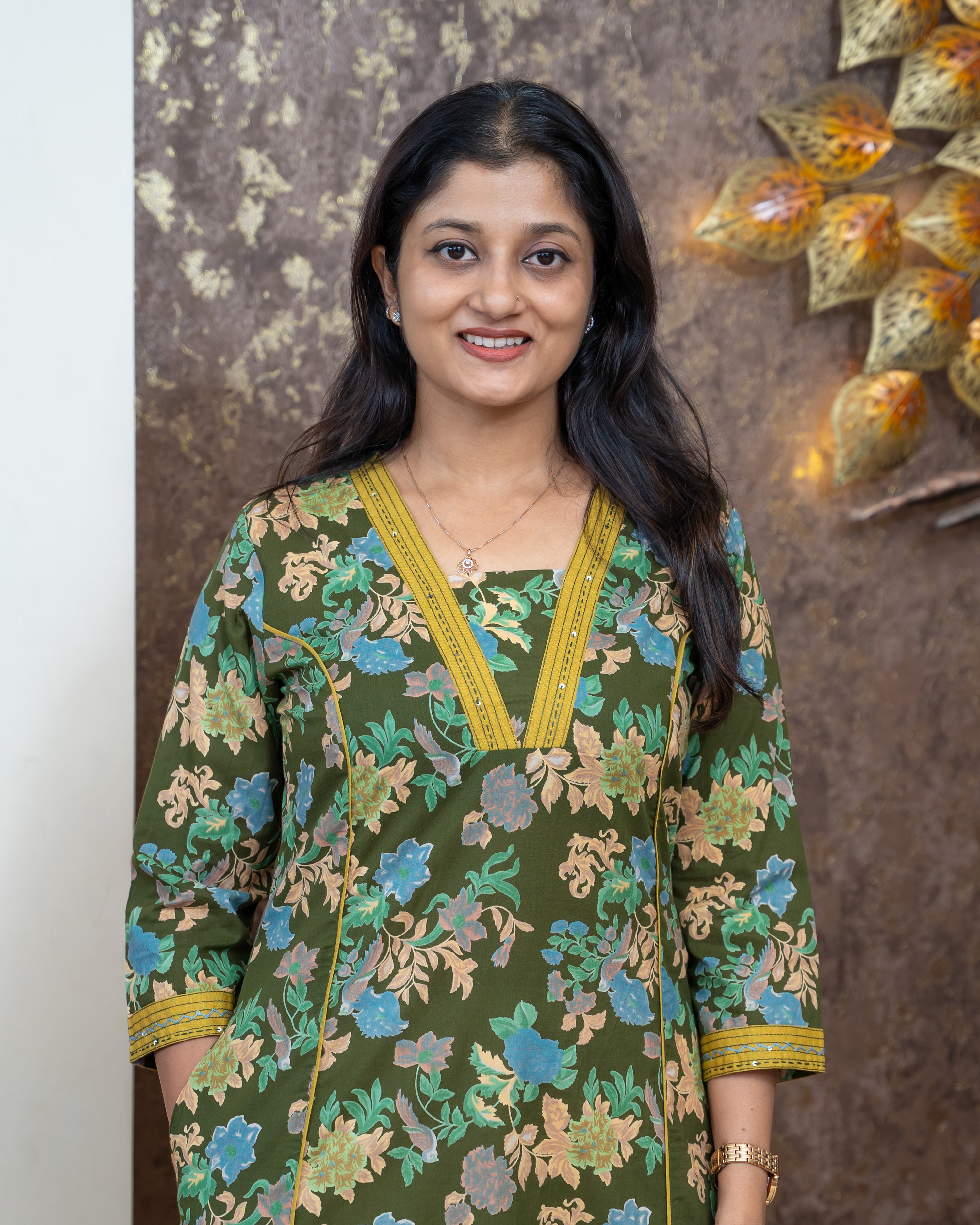 Load image into Gallery viewer, Cotton Kurti-5391