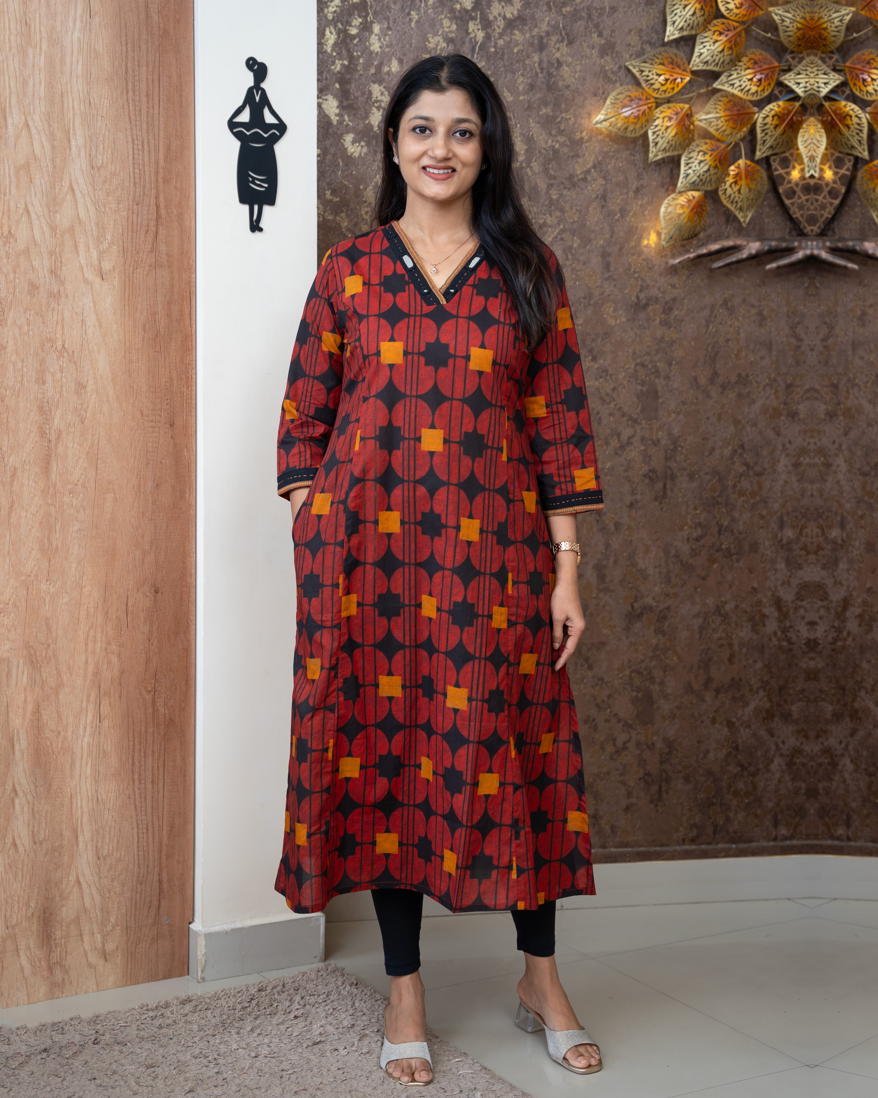 Load image into Gallery viewer, Cotton Kurti-5408