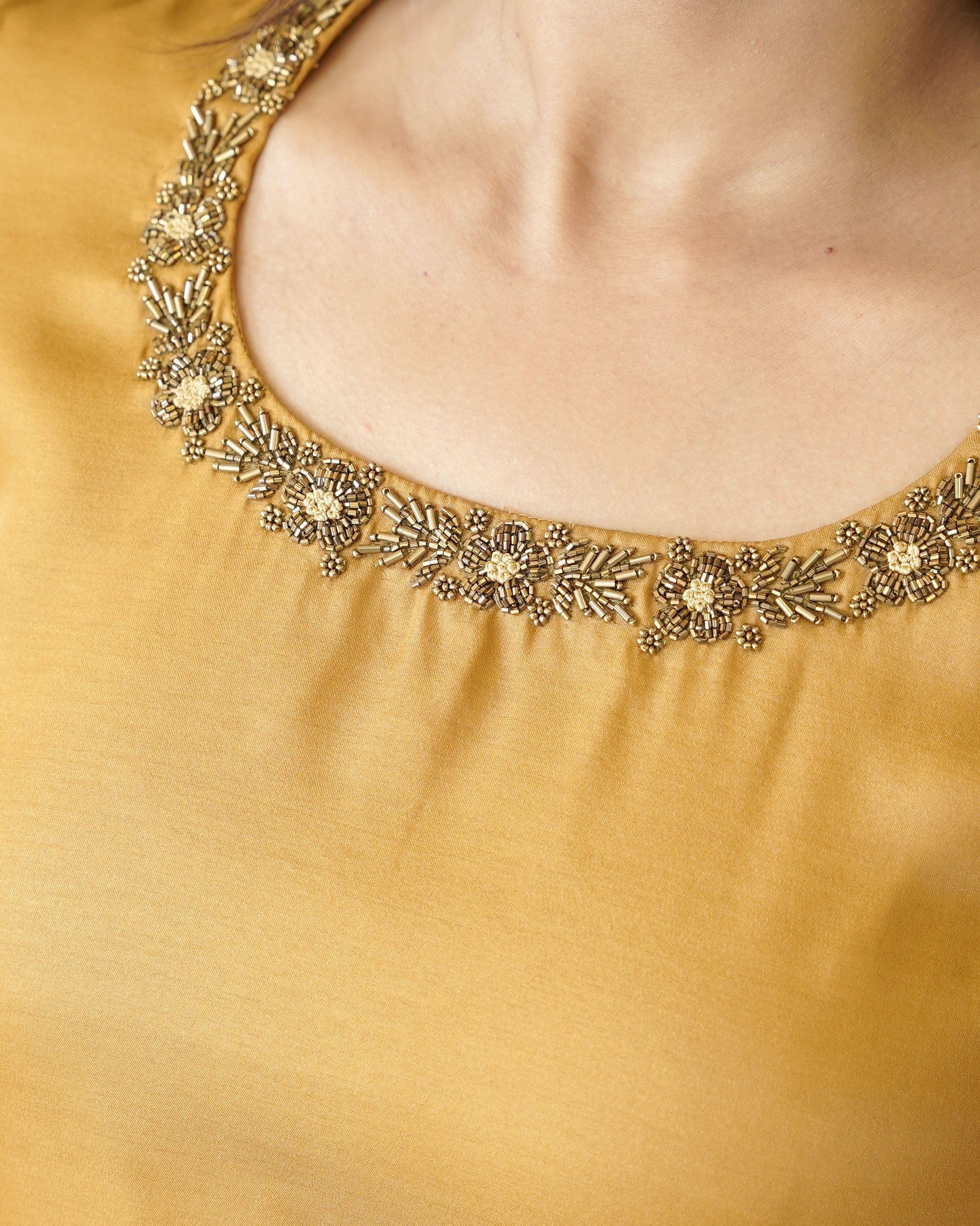 Load image into Gallery viewer, Satin Tussar Designer Kurti (Pre-Order)-5510