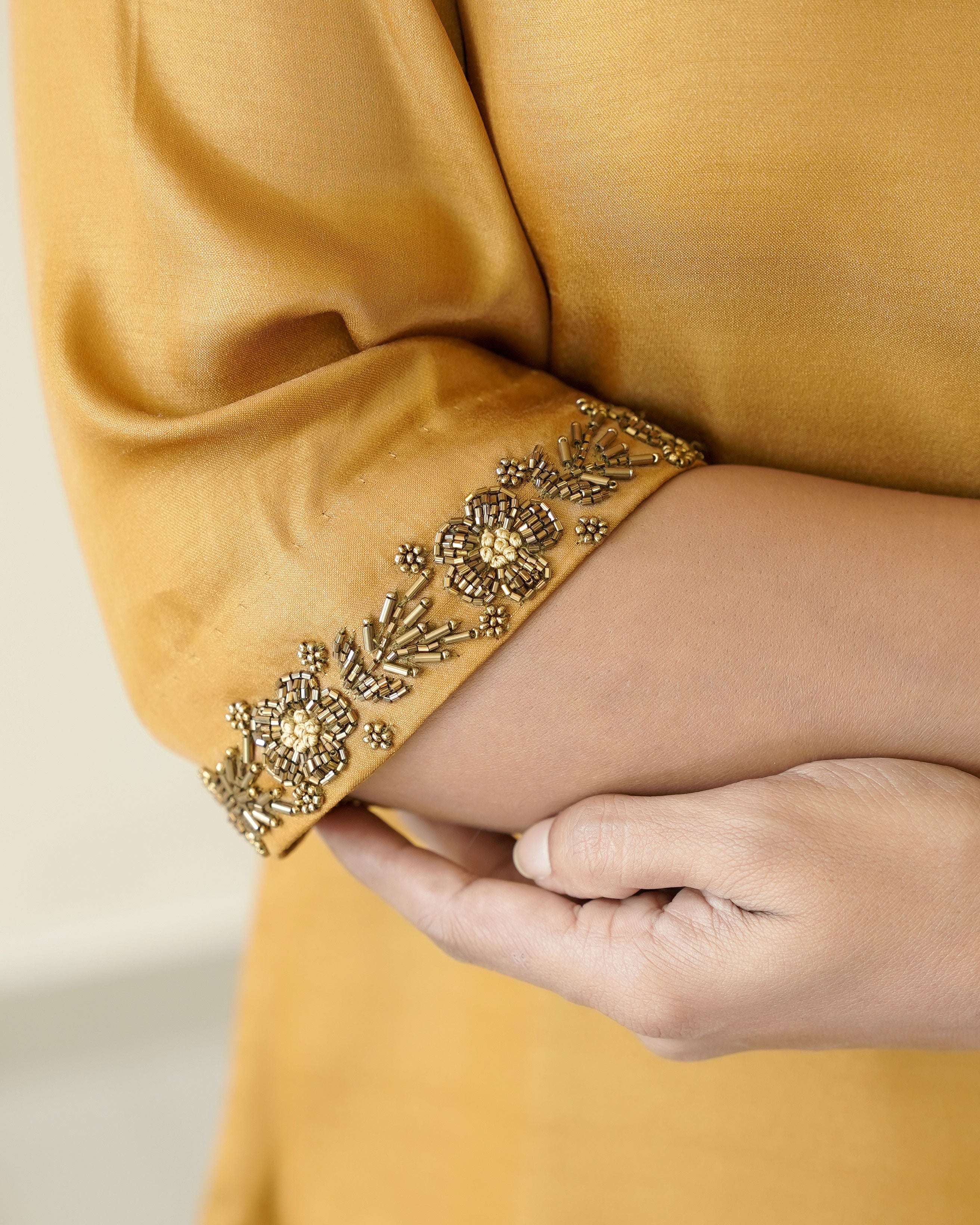 Load image into Gallery viewer, Satin Tussar Designer Kurti (Pre-Order)-5510