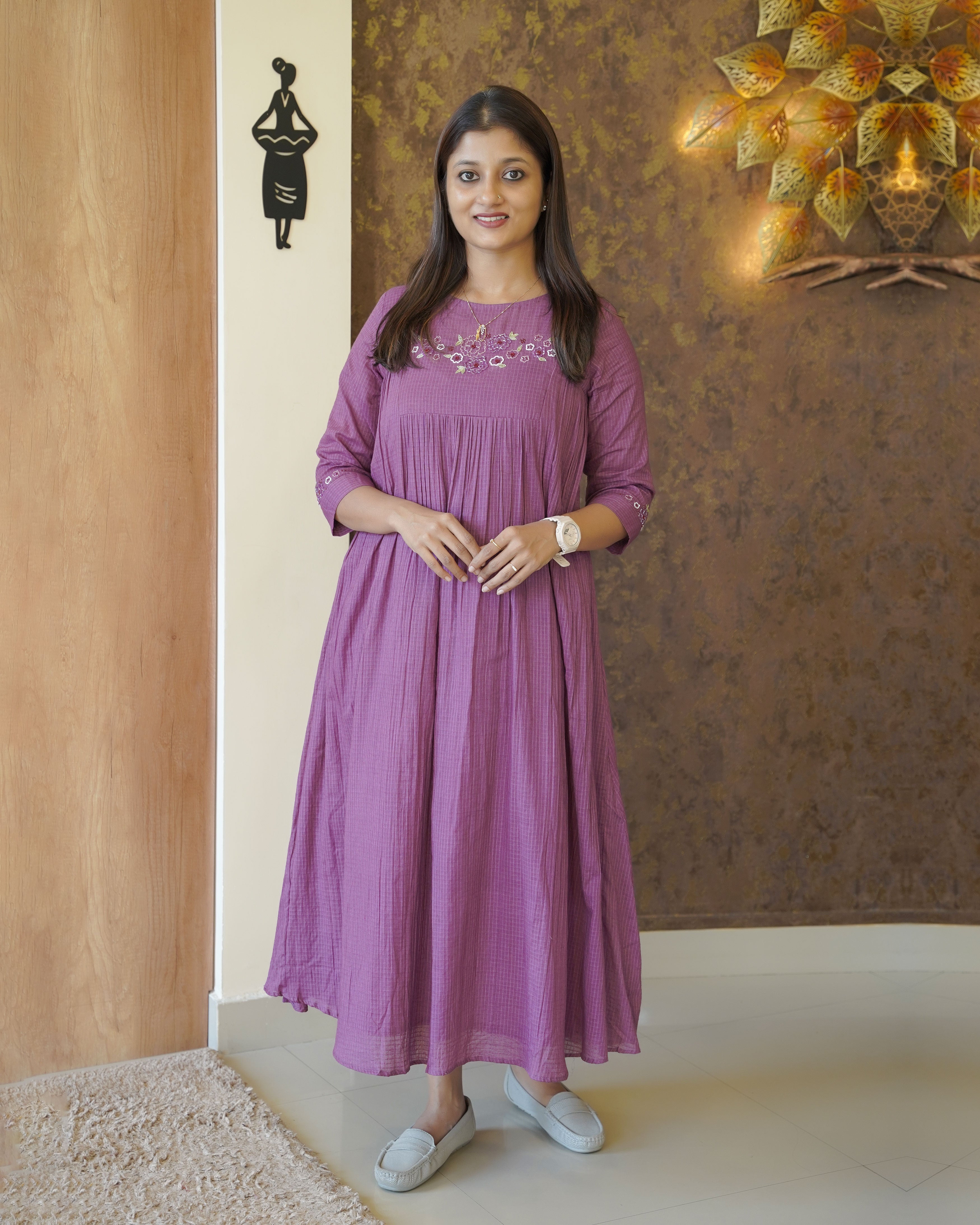 Load image into Gallery viewer, Pure Cotton Designer Kurti (Pre-Order)-0821