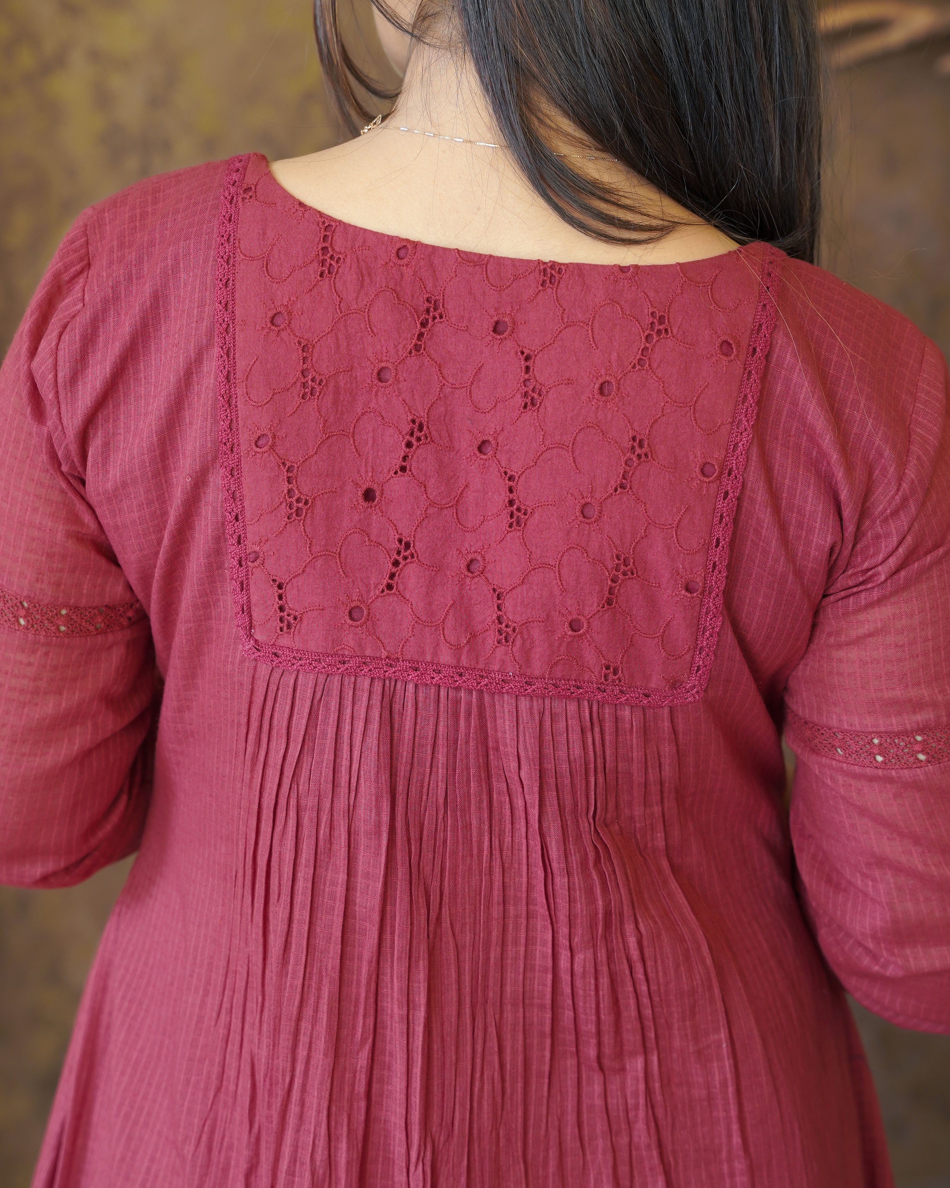 Load image into Gallery viewer, Pure Cotton Designer Kurti (Pre-Order)-0837