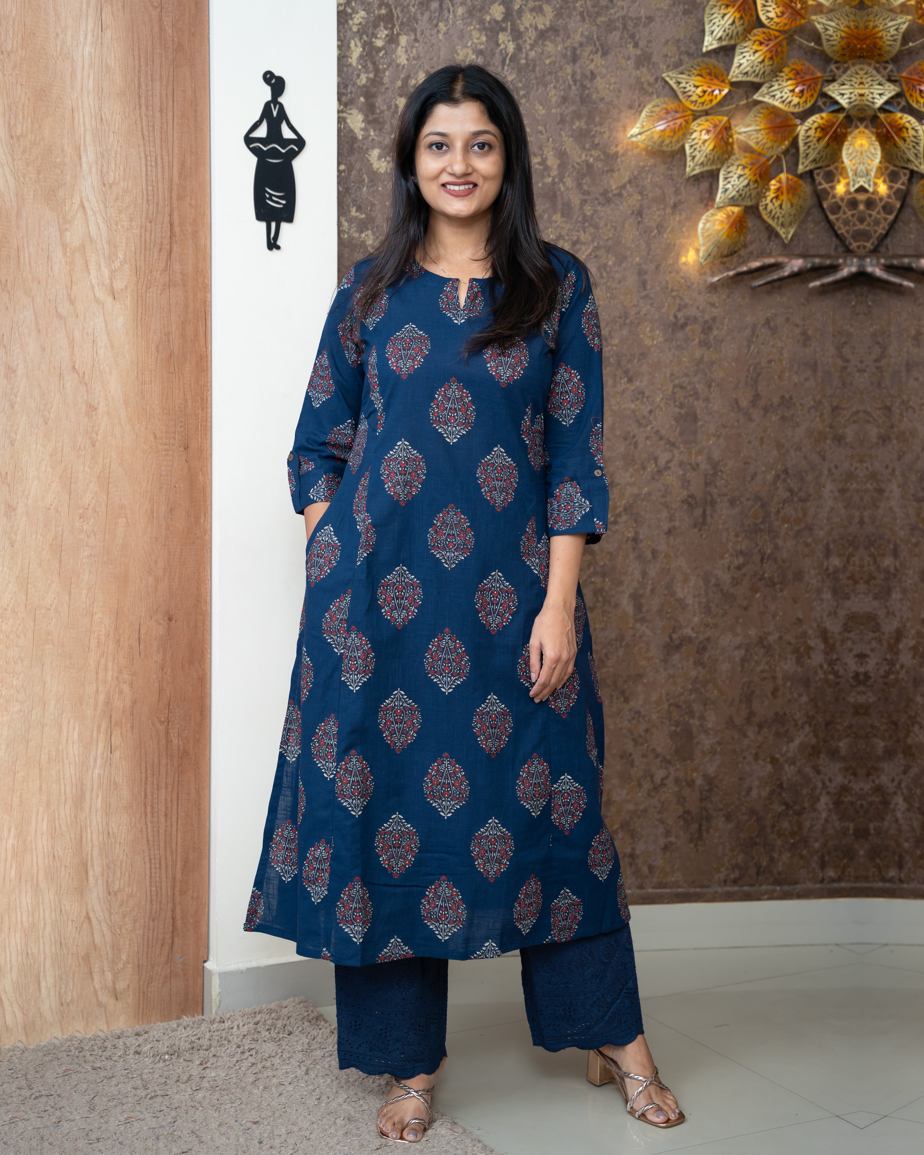 Load image into Gallery viewer, Cotton Kurti- 5474