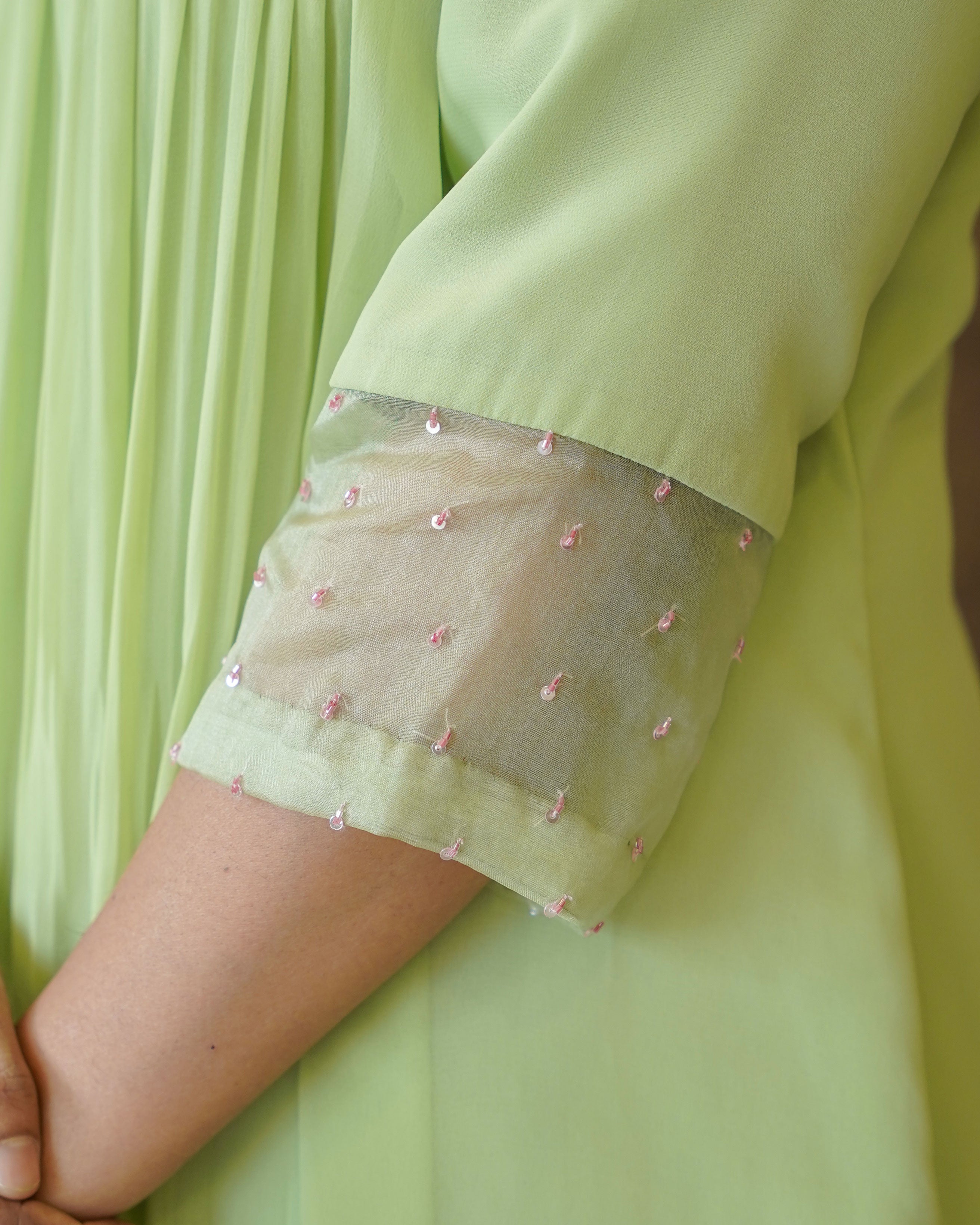 Load image into Gallery viewer, Georgette Designer Kurti (Pre-Order)-5527