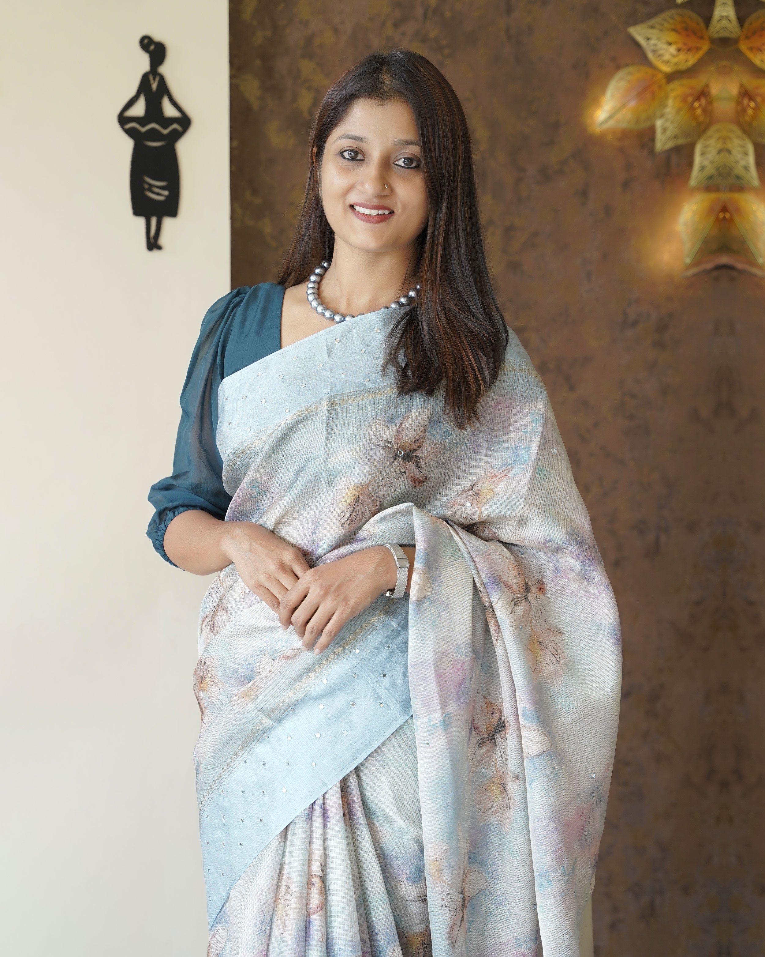 Load image into Gallery viewer, Silky Kotta Saree(Pre-Order)- 0862