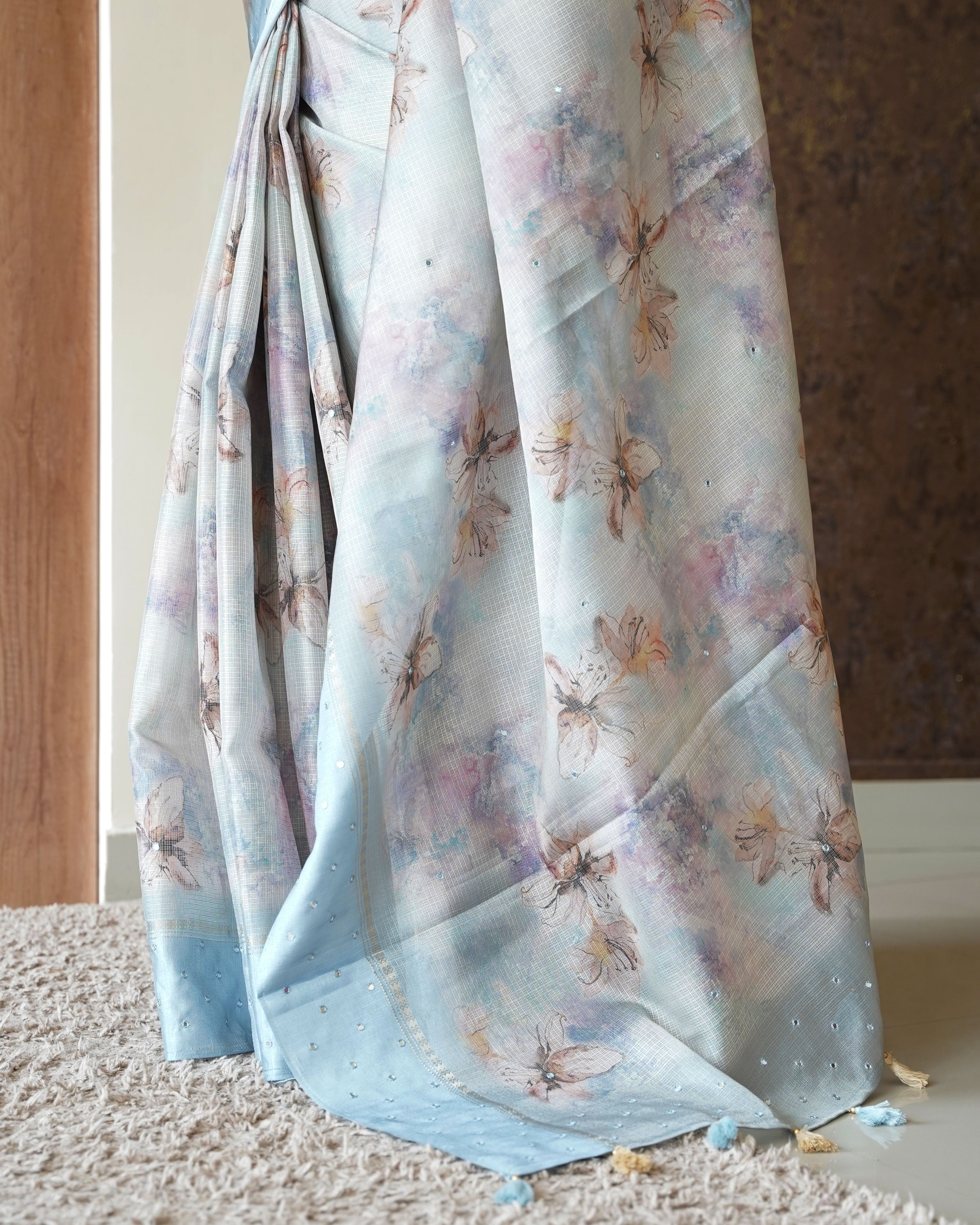 Load image into Gallery viewer, Silky Kotta Saree(Pre-Order)- 0862