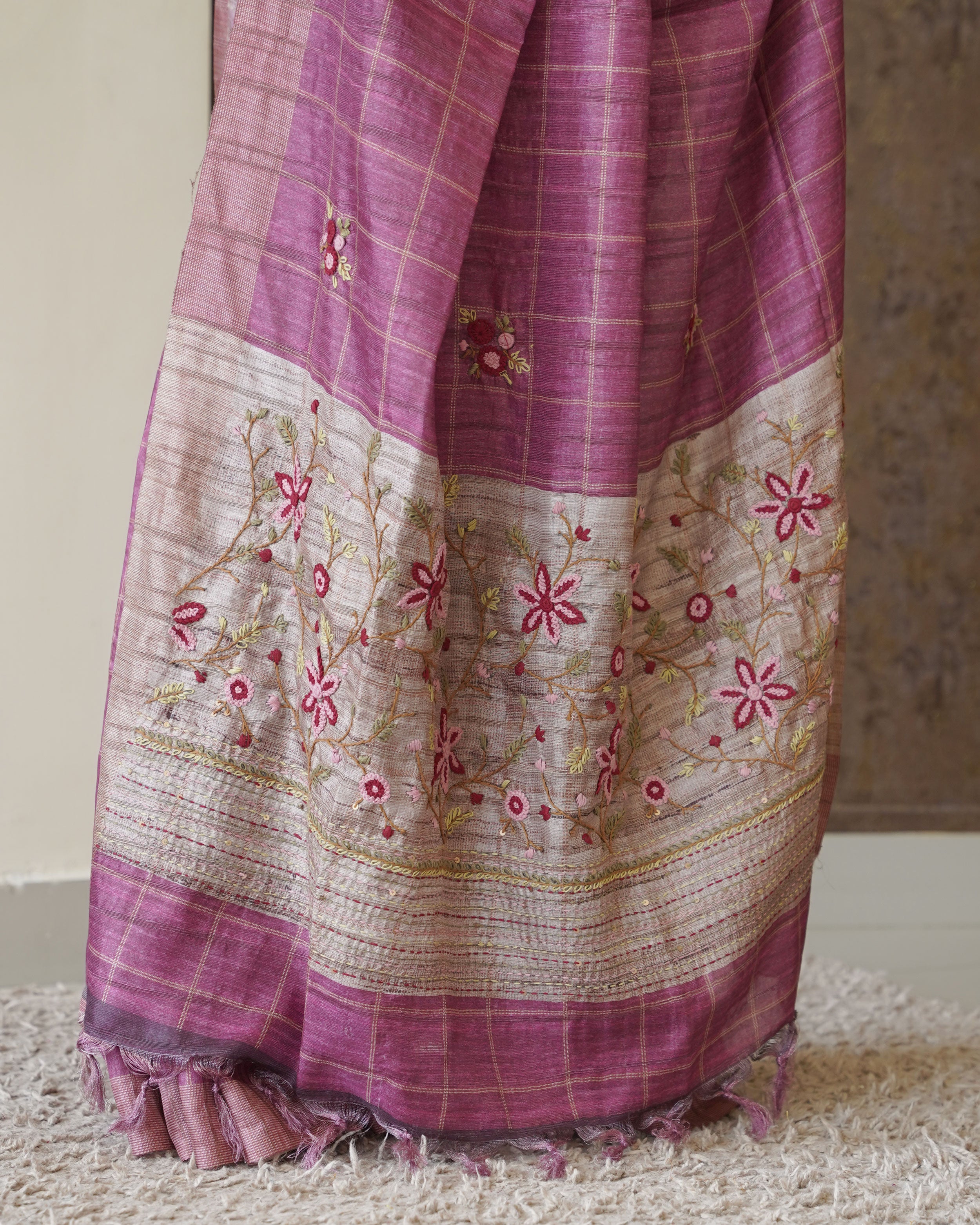 Load image into Gallery viewer, Semi Jute Silk Saree(Pre-Order)- 0863