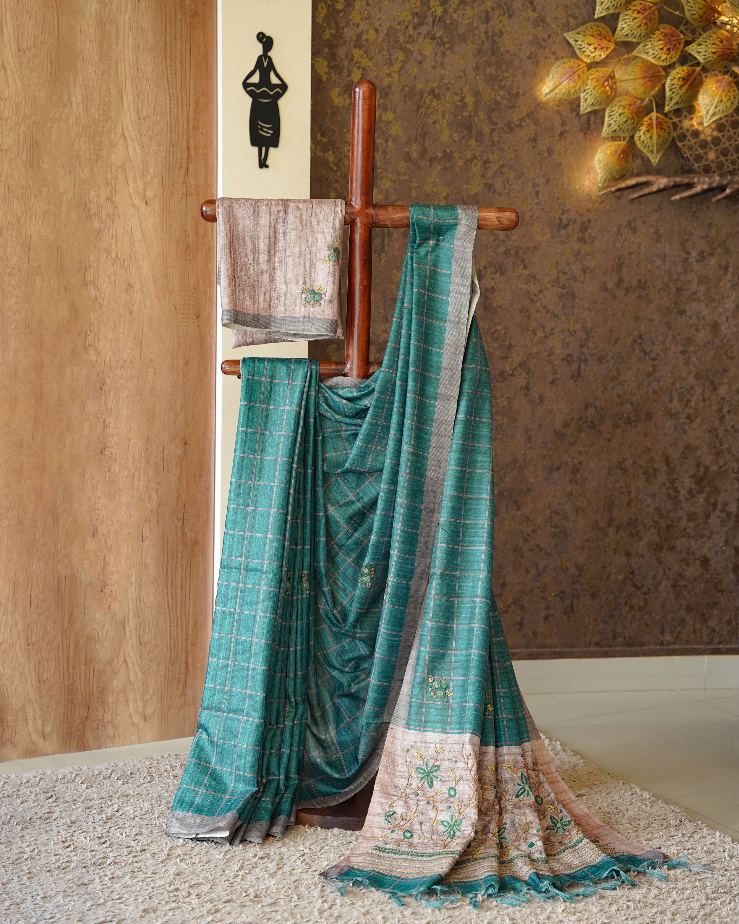 Load image into Gallery viewer, Semi Jute Silk Saree(Pre-Order)- 0863