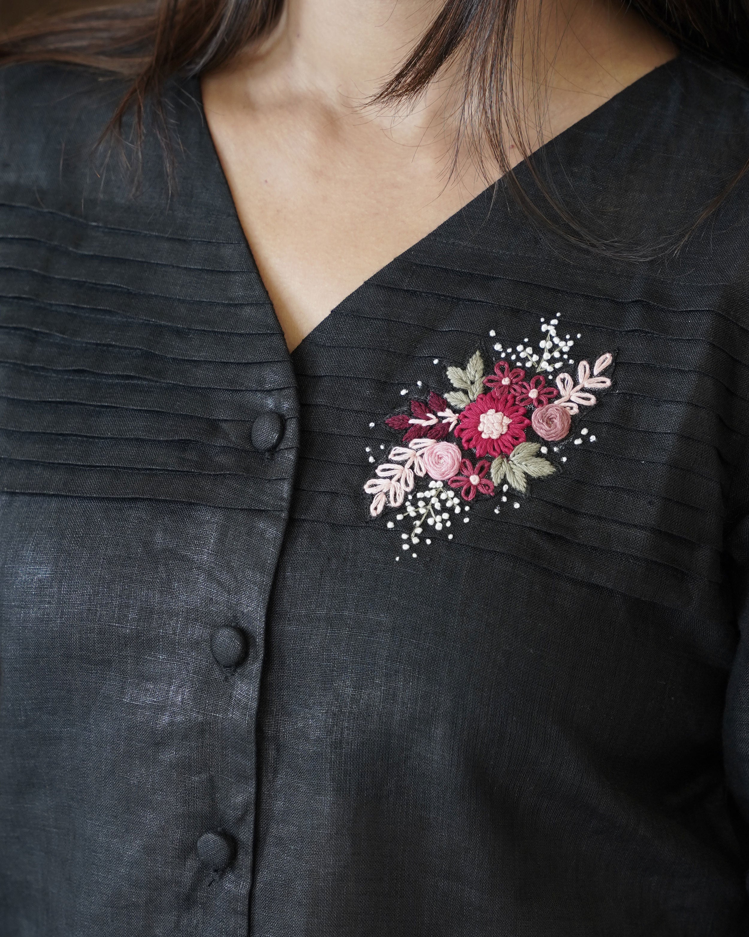 Load image into Gallery viewer, Pure Linen Crop Top(Pre-Order)-5535