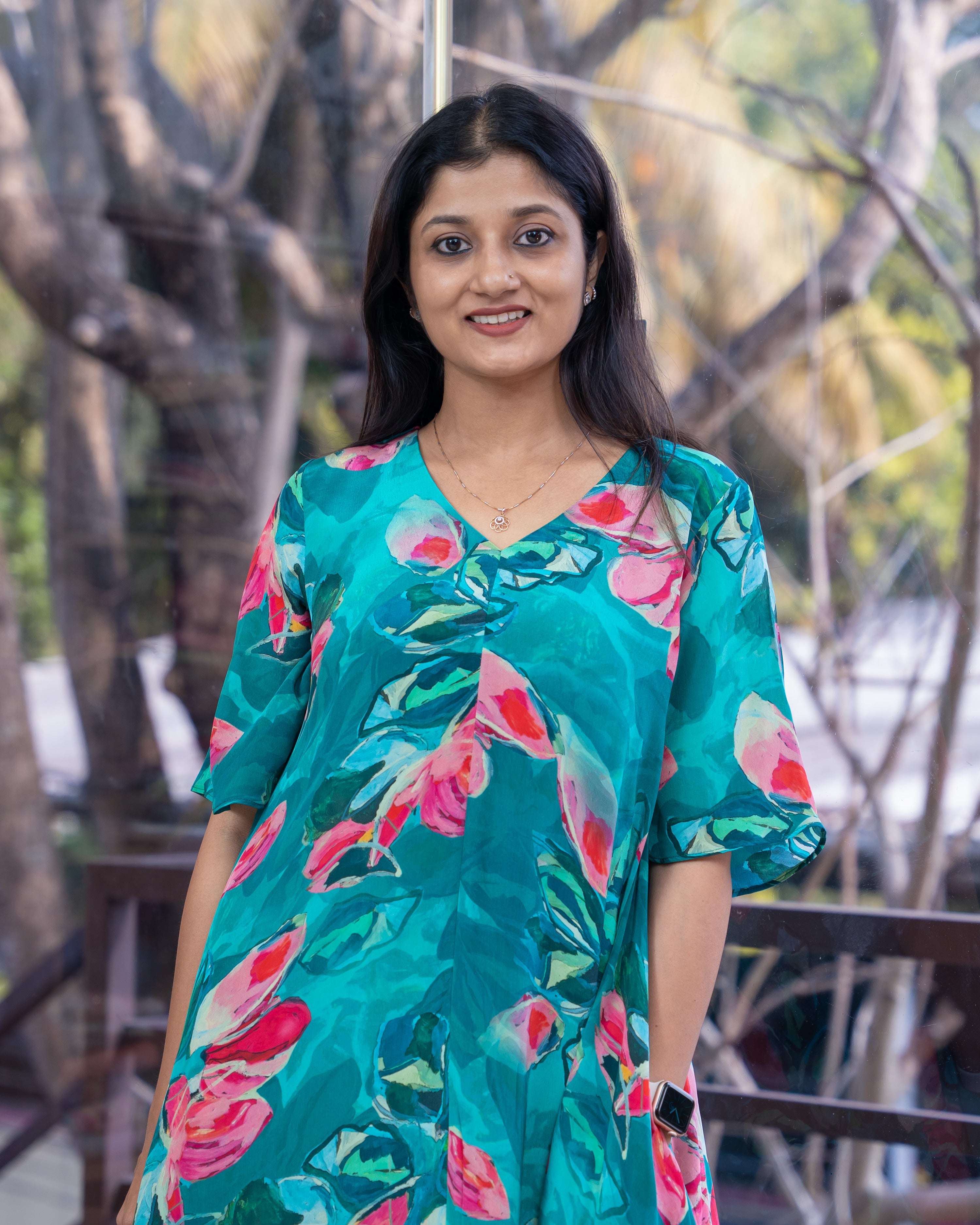 Load image into Gallery viewer, Crape Silk Designer Wear(Pre-Order)-881