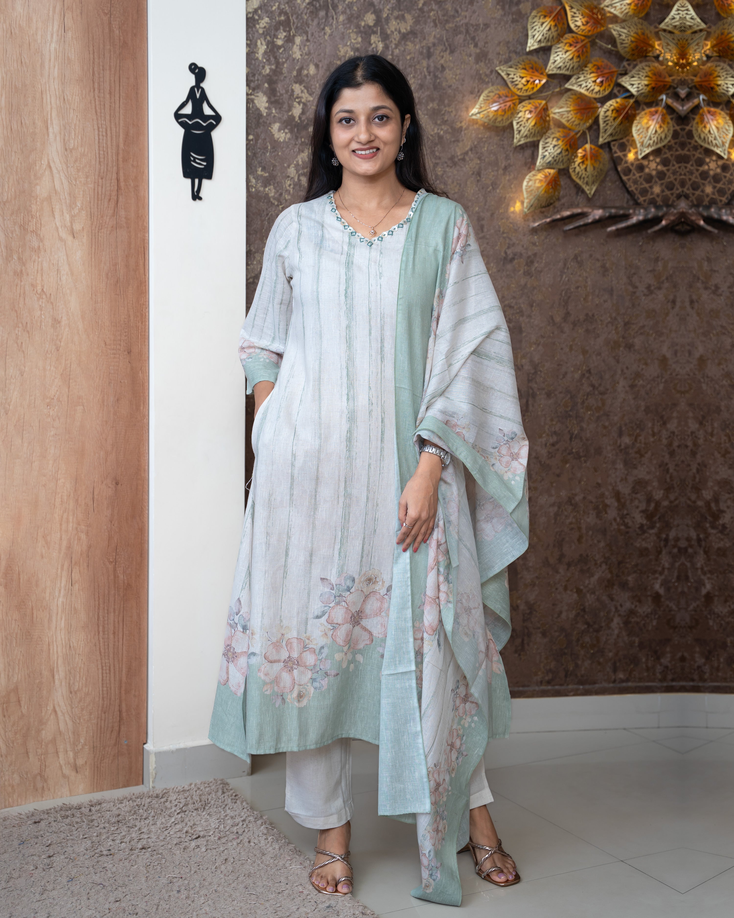 Load image into Gallery viewer, Khadhi Cotton Suit-5642