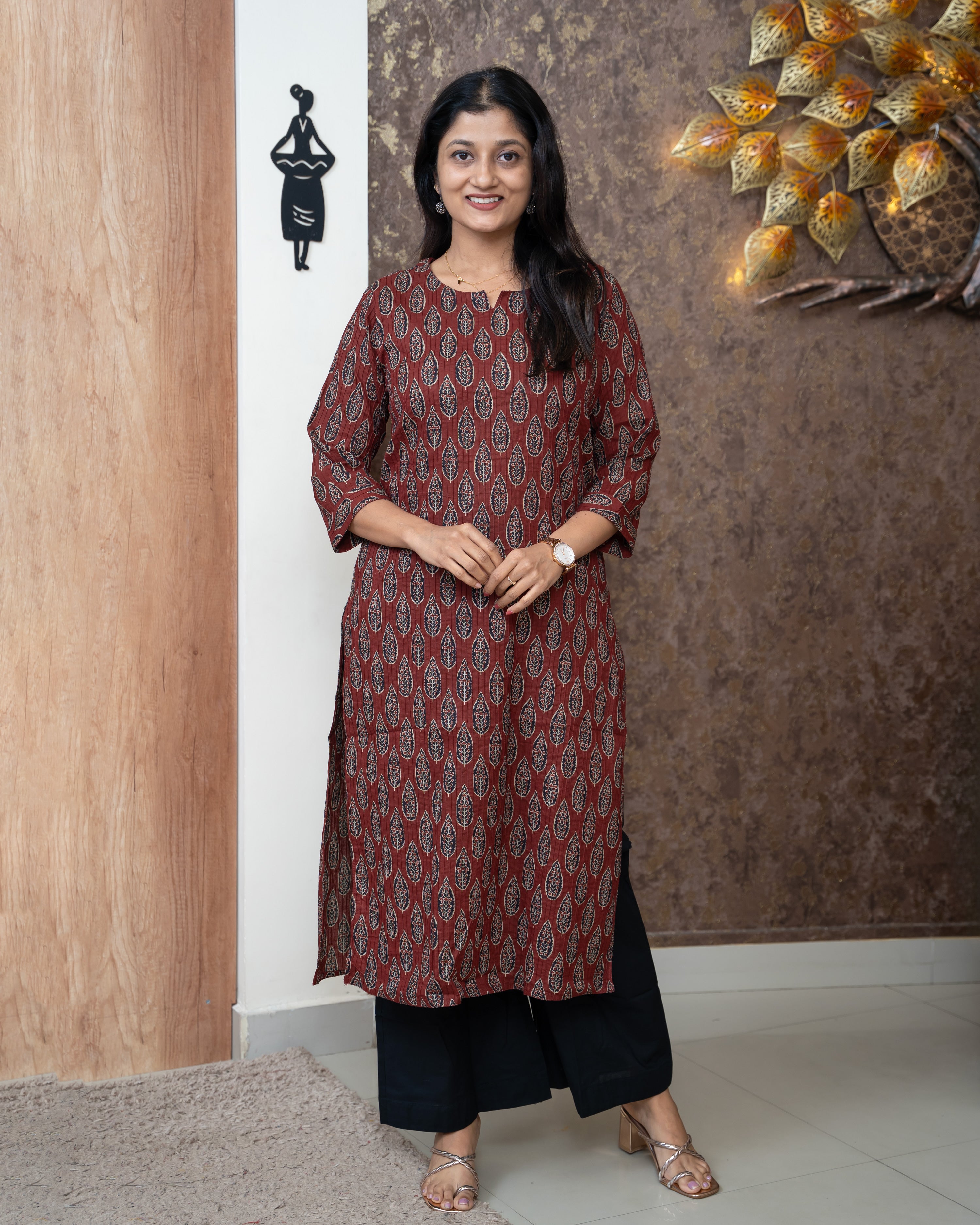 Load image into Gallery viewer, Cotton Kurti-5693