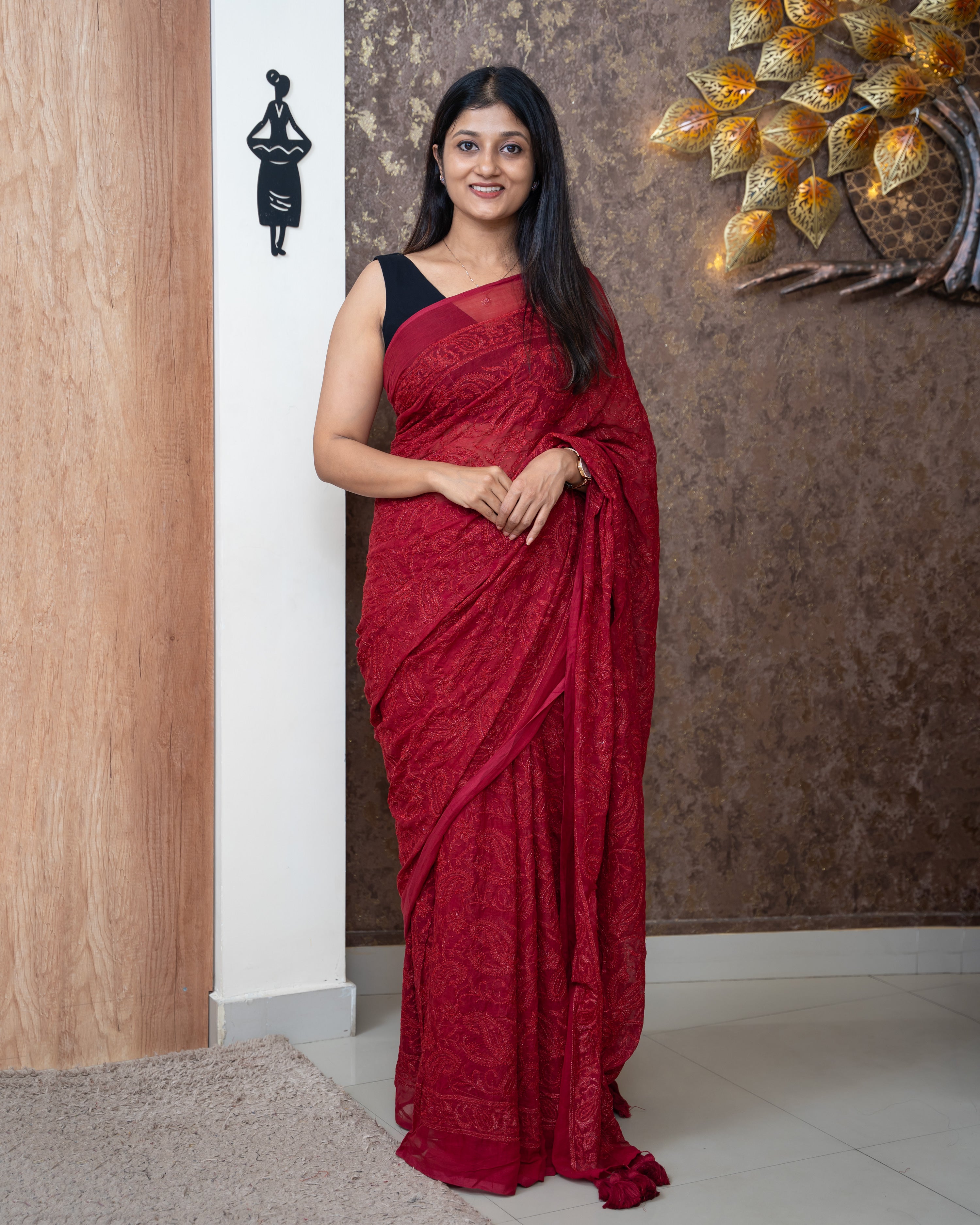 Load image into Gallery viewer, Mul Cotton Saree(Pre-Order)-5715